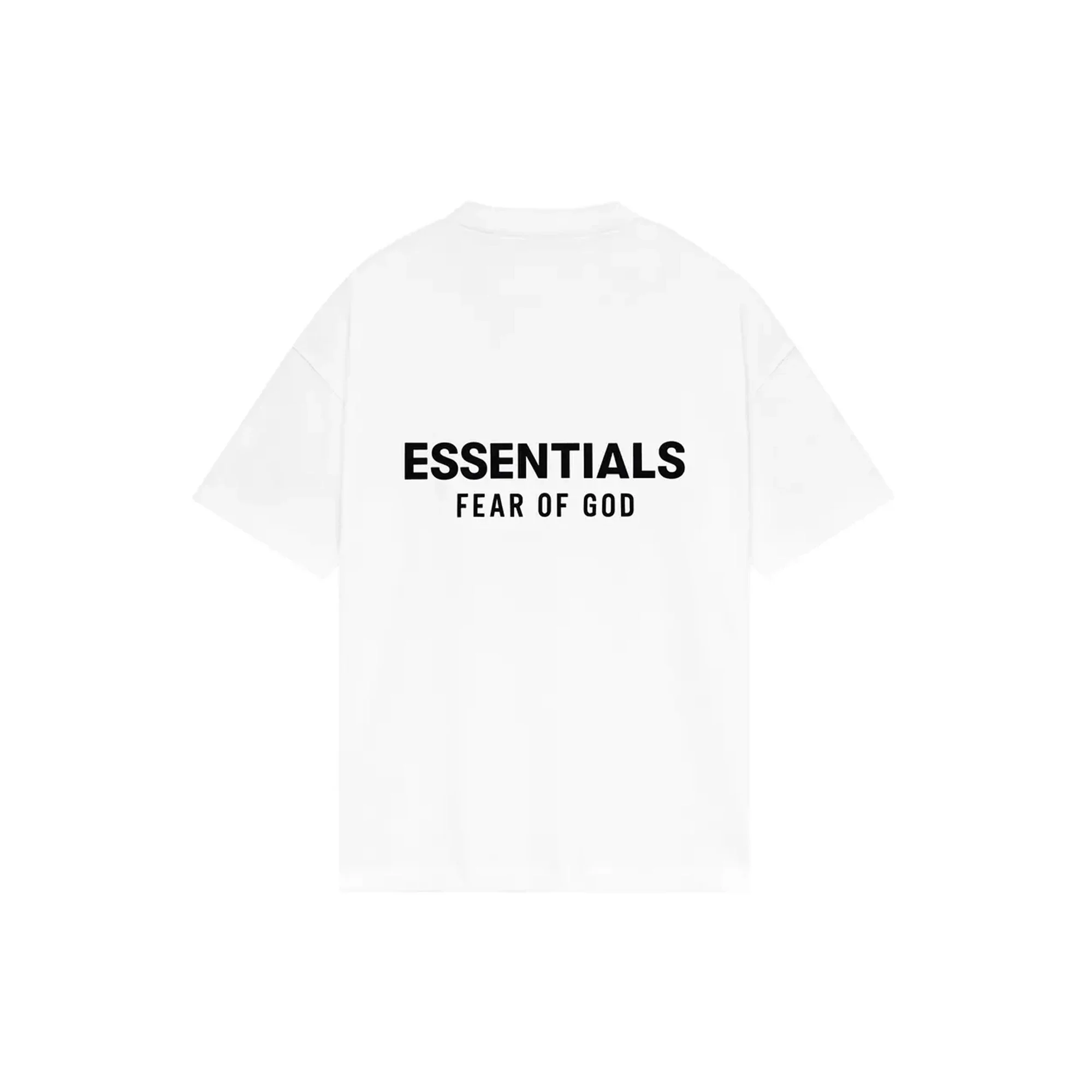 Fear of God Essentials Classic Fit T-Shirt 'Bright White' (2025) - Image 2