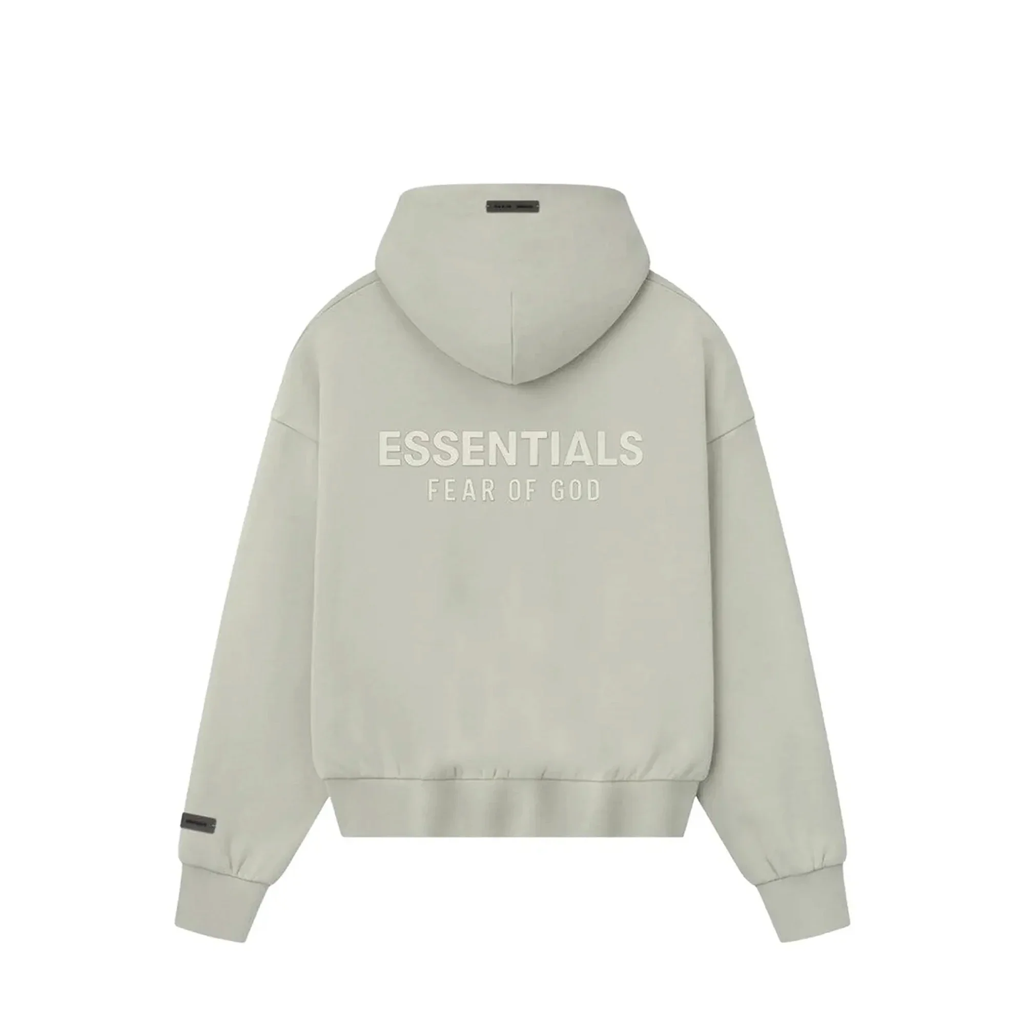 Fear of God Essentials Classic Full Zip Hoodie 'Abbey Stone' (2025) - Image 2