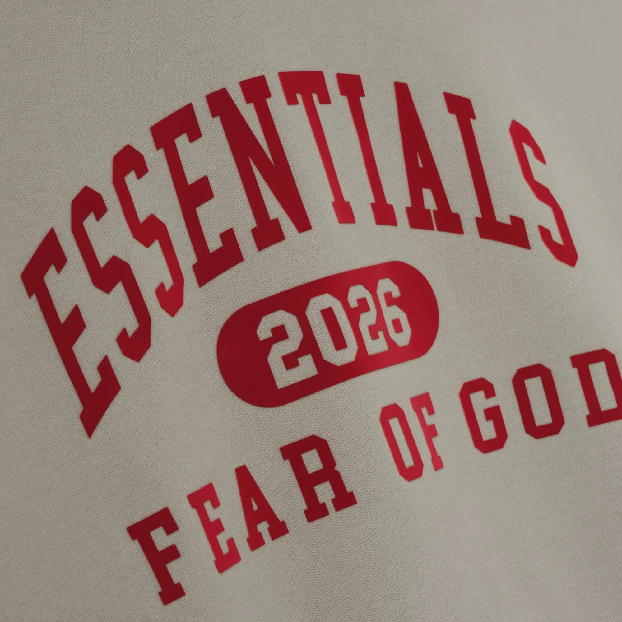 Fear of God Essentials Classic Hoodie 'Smoke Grey' (2025) - Image 3