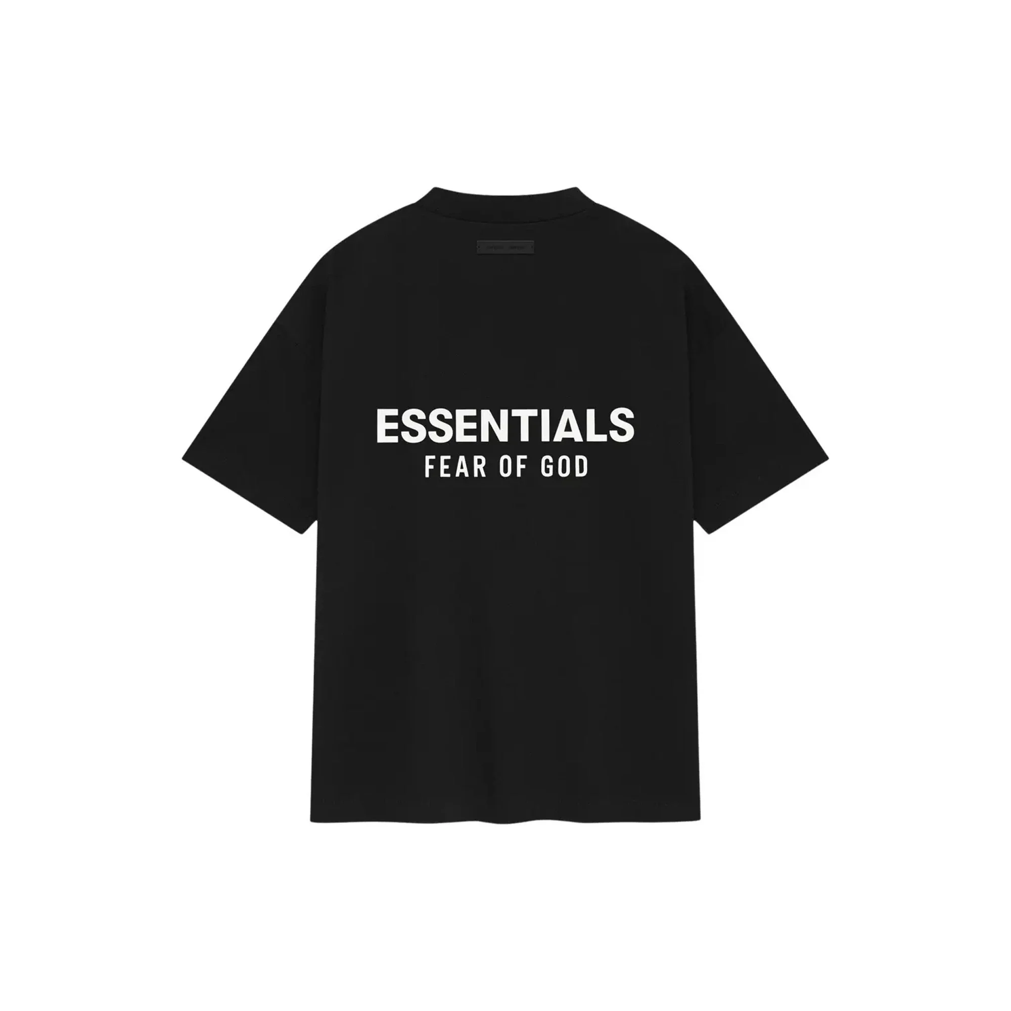 Fear of God Essentials Classic Short-Sleeve Tee 'Vintage Black' - Image 2