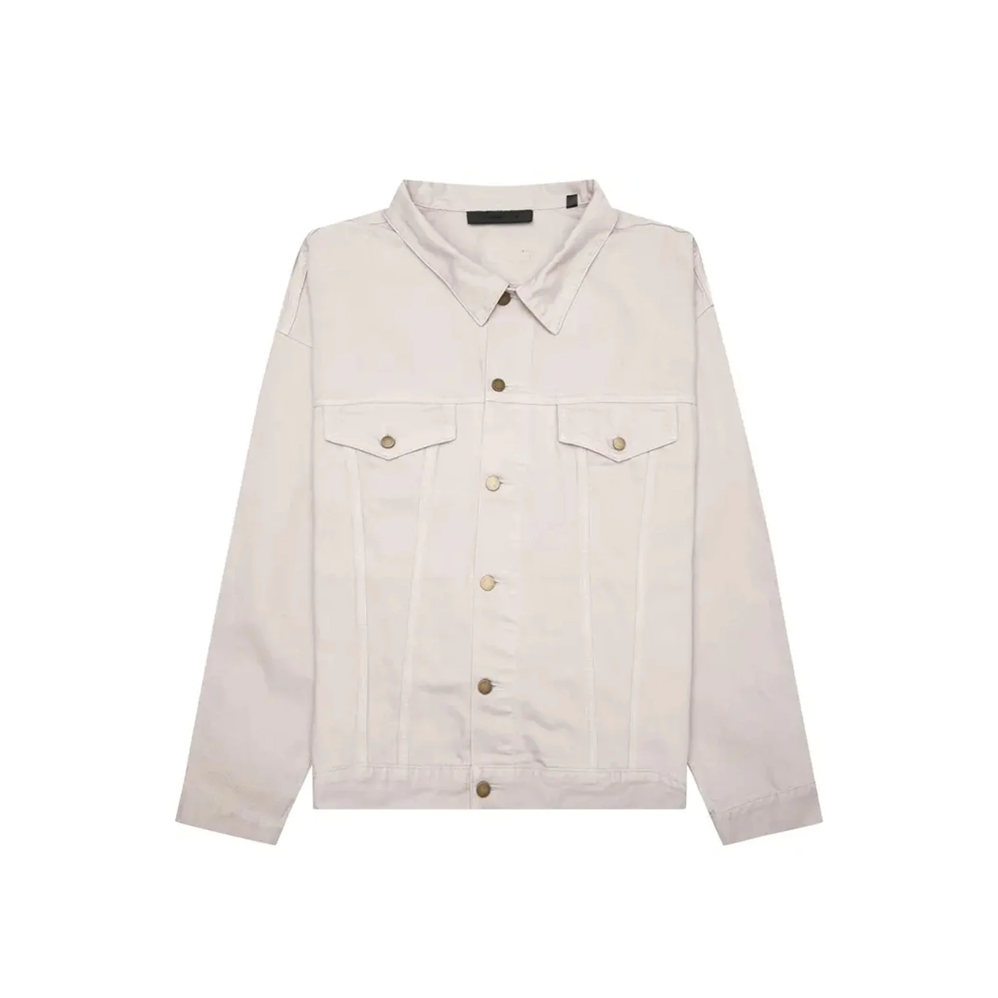 Fear of God Essentials Denim Jacket 'Silver Cloud' (2023) - Image 3