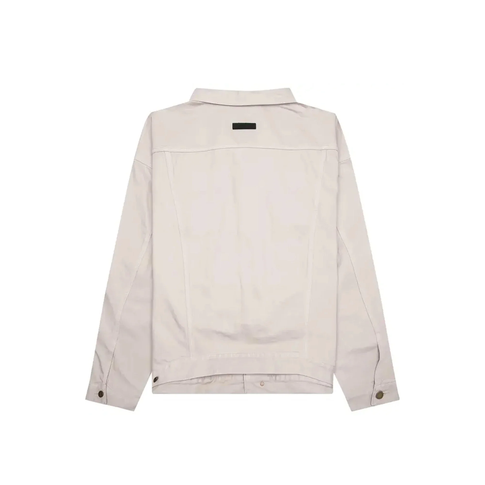 Fear of God Essentials Denim Jacket 'Silver Cloud' (2023) - Image 4
