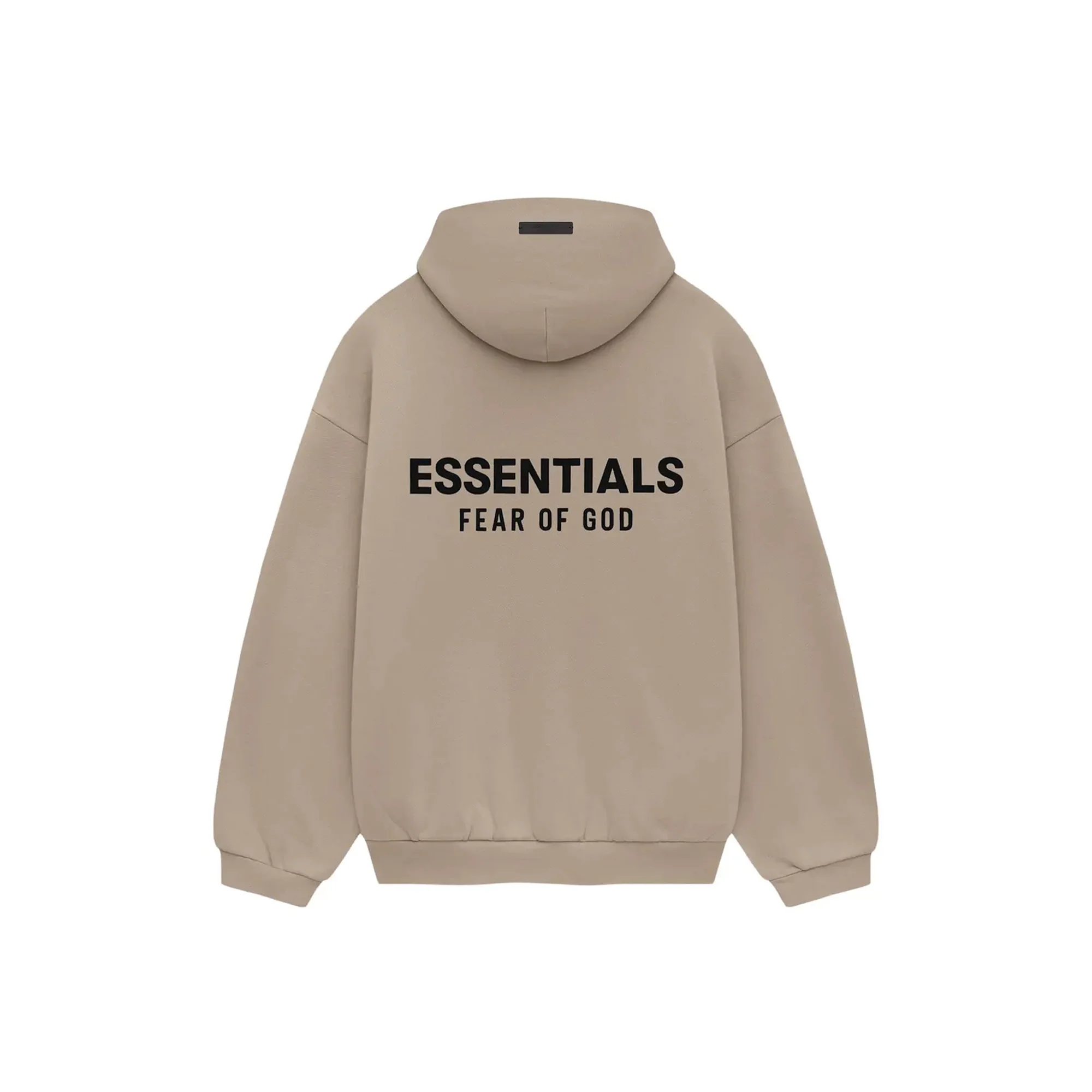 Fear of God Essentials Fleece Hoodie 'Desert Sand' (2024) - Image 2