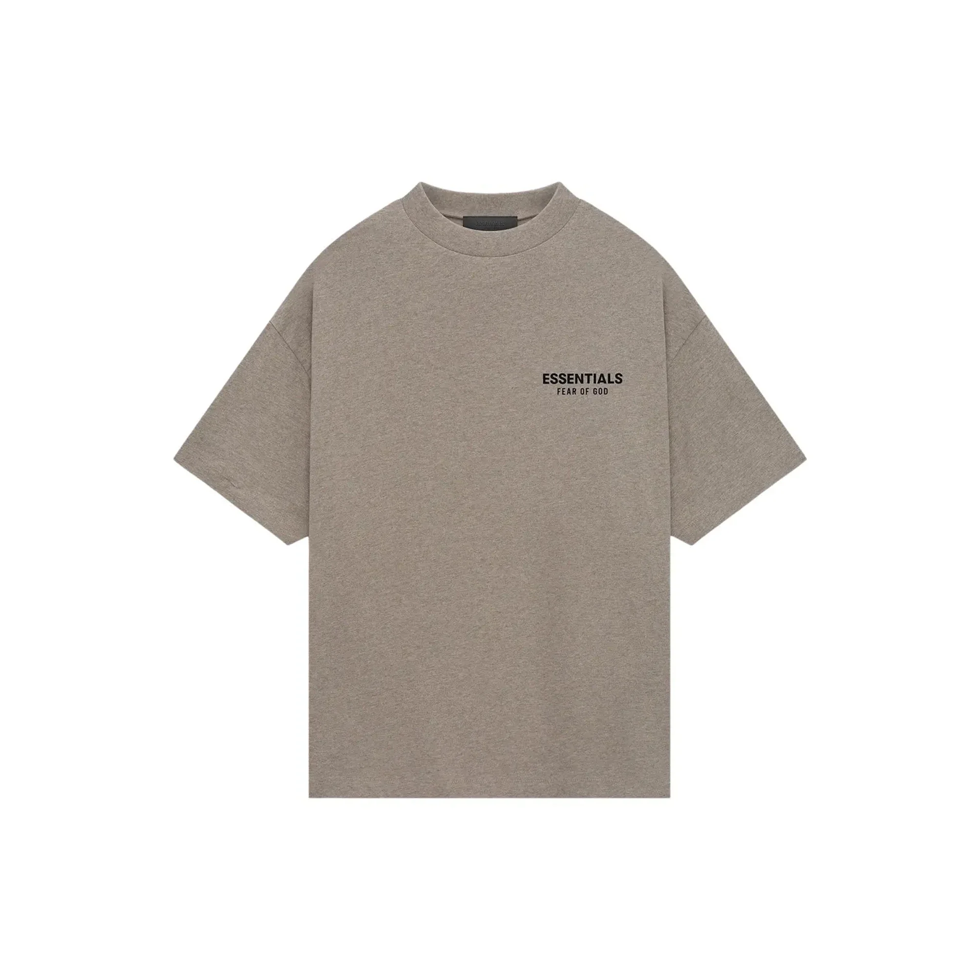 Fear of God Essentials Jersey Crewneck T-Shirt 'Heather Gray' (2024)