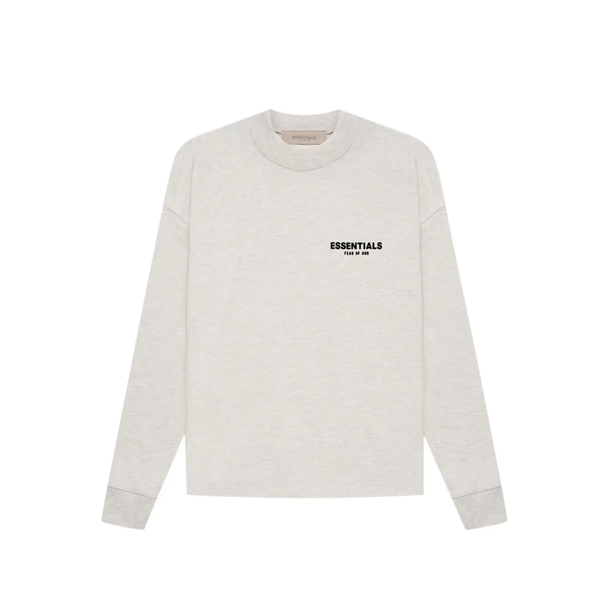 Fear of God Essentials Long-Sleeve Tee 'Light Oatmeal' (2022)