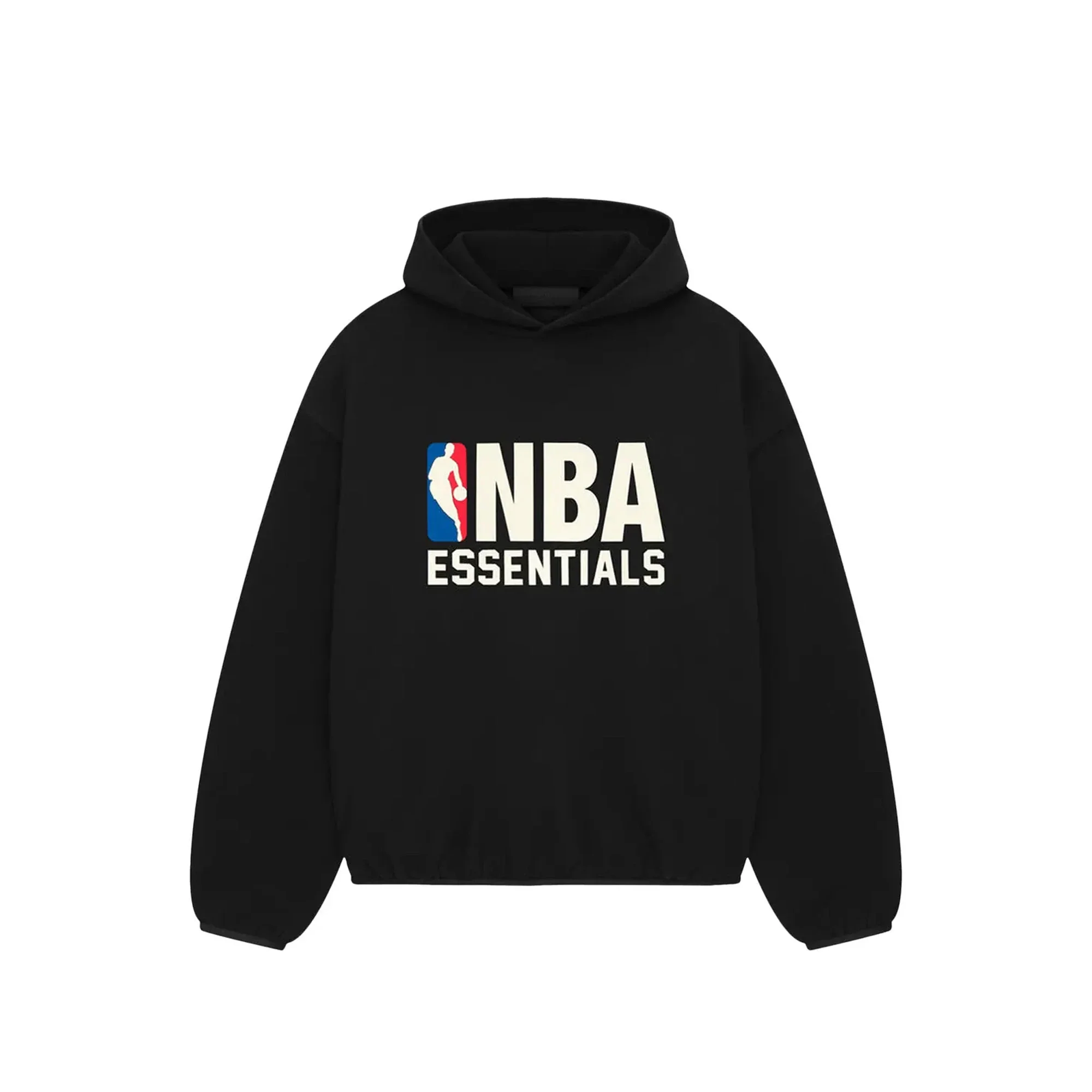 Fear of God Essentials x NBA Hoodie 'Black' (2024)