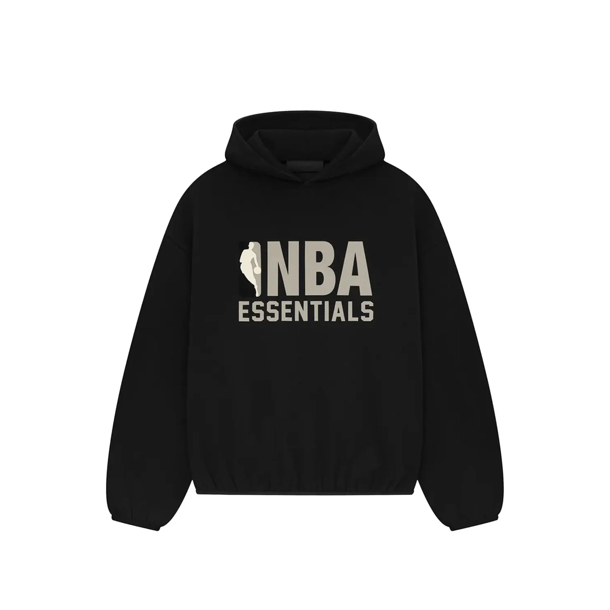 Fear of God Essentials x NBA Hoodie 'Black' (2025)