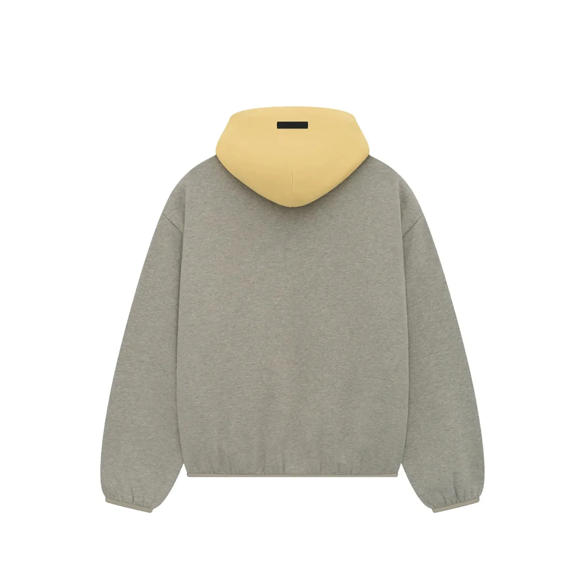 Fear of God Essentials x NBA Lakers Hoodie 'Warm Heather' (2024) - Image 2