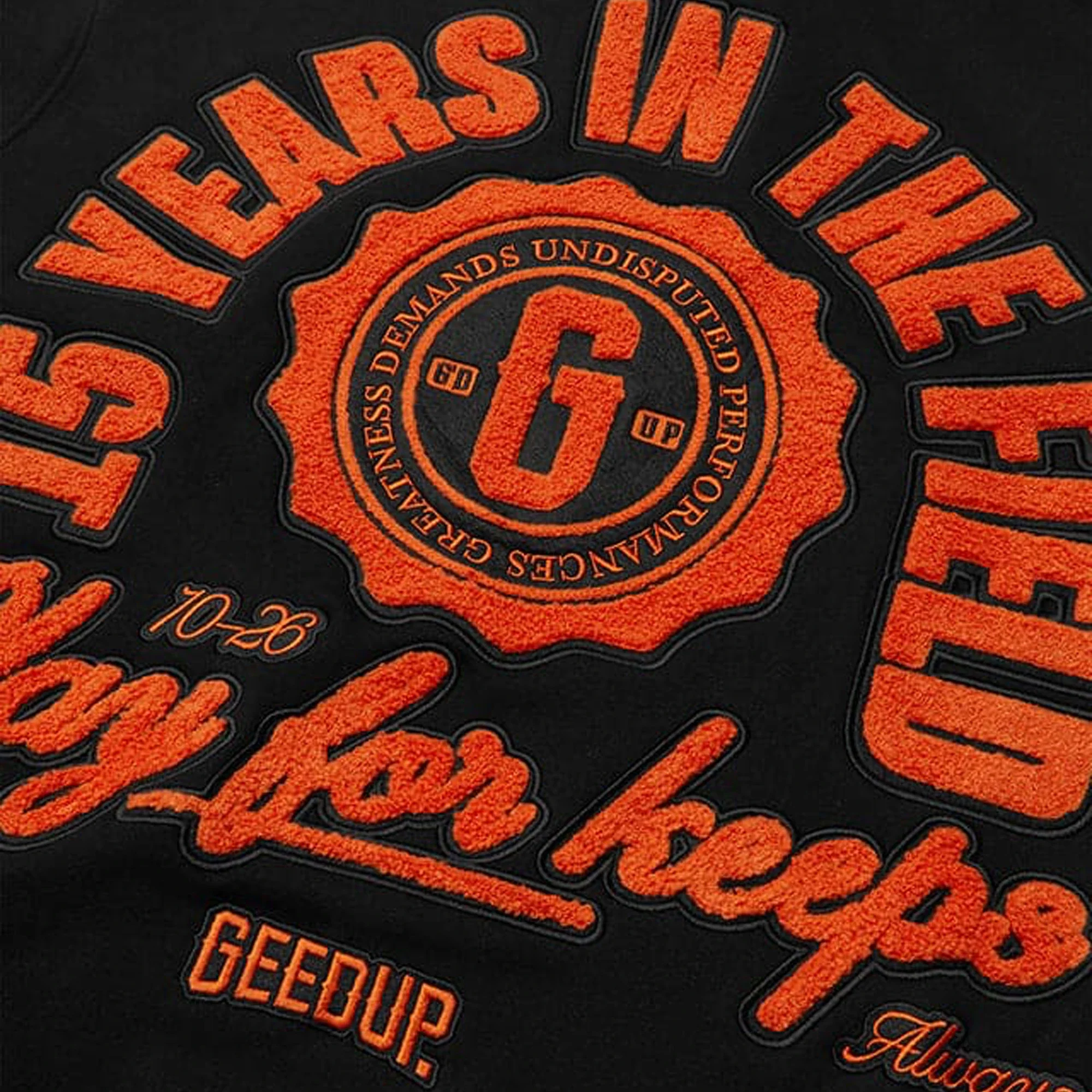 Geedup 15YR PFK Hoodie 'Black / Orange' (2026) - Image 4