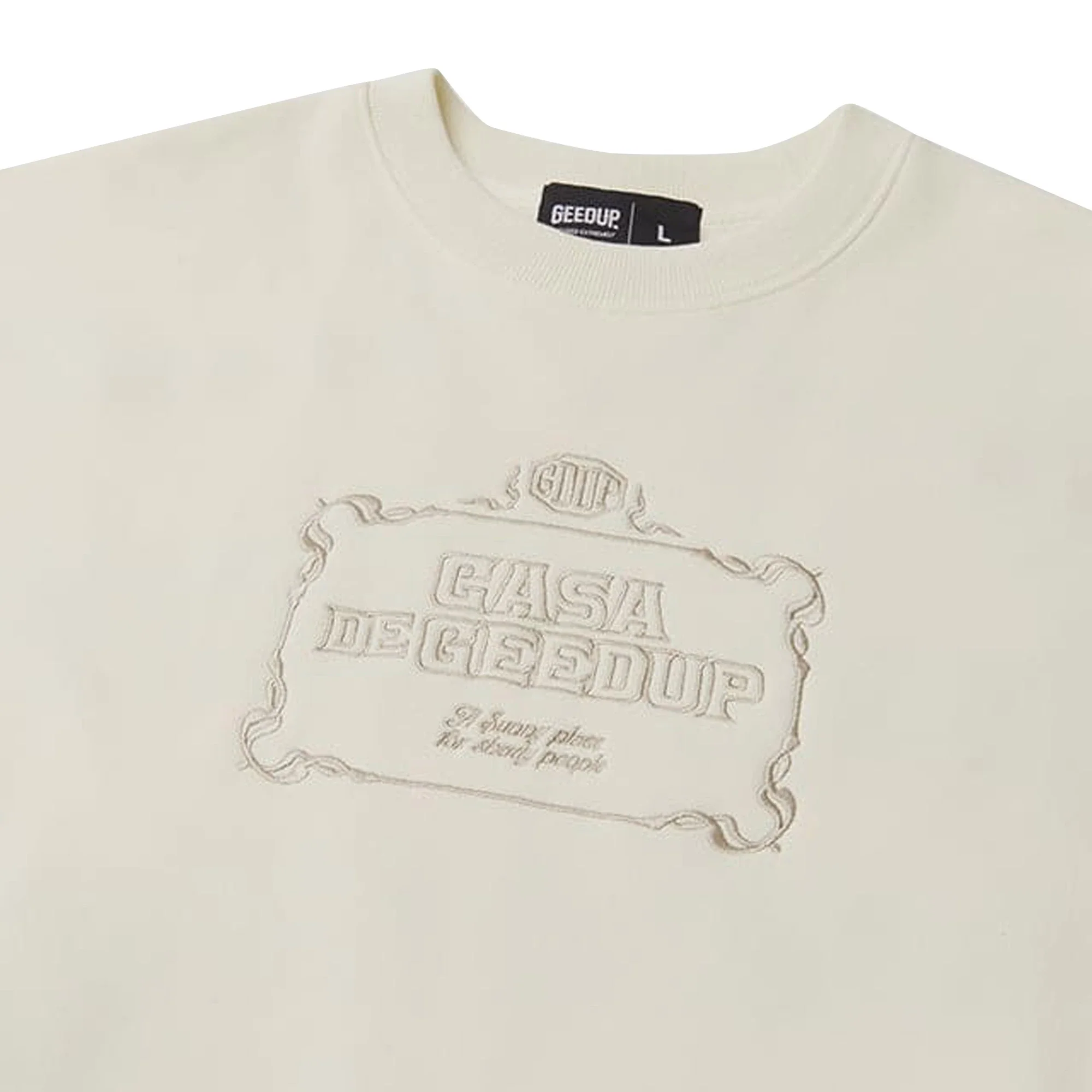 Geedup CDG Crewneck 'Tonal Cream' (2026) - Image 3