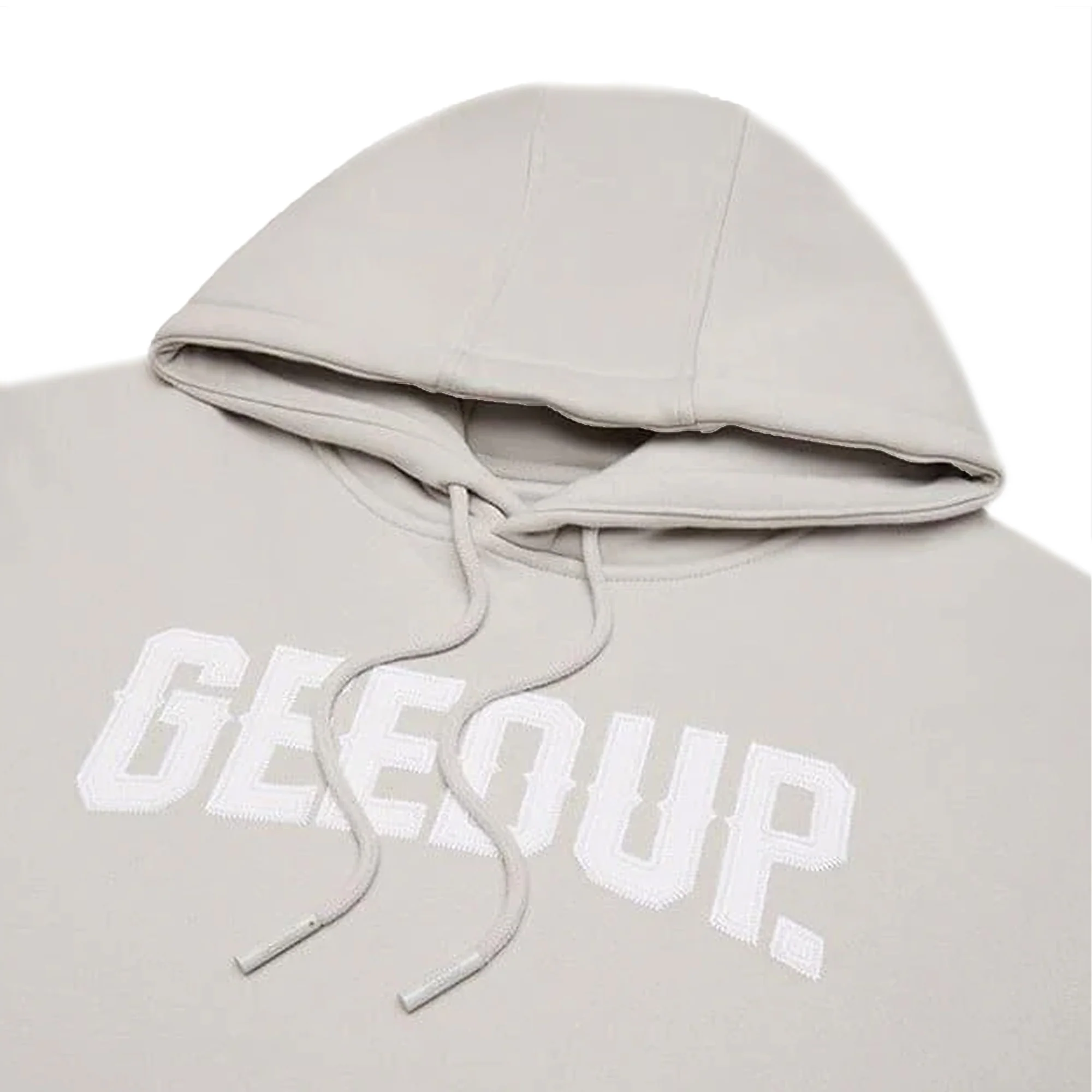 Geedup Co Cities Hoodie 'Grey / White' - Image 3
