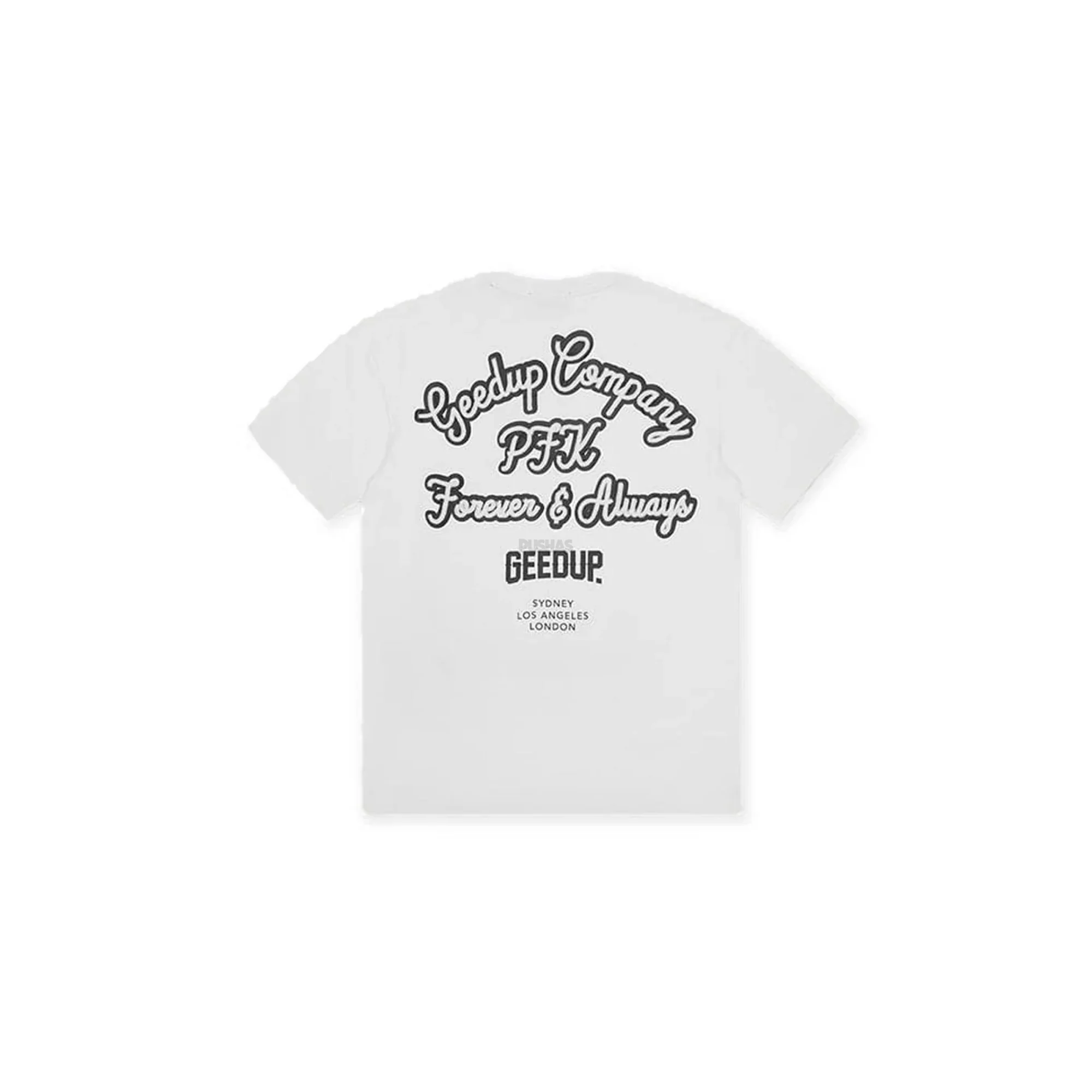 Geedup Company T-Shirt 'White/Navy' - Image 2
