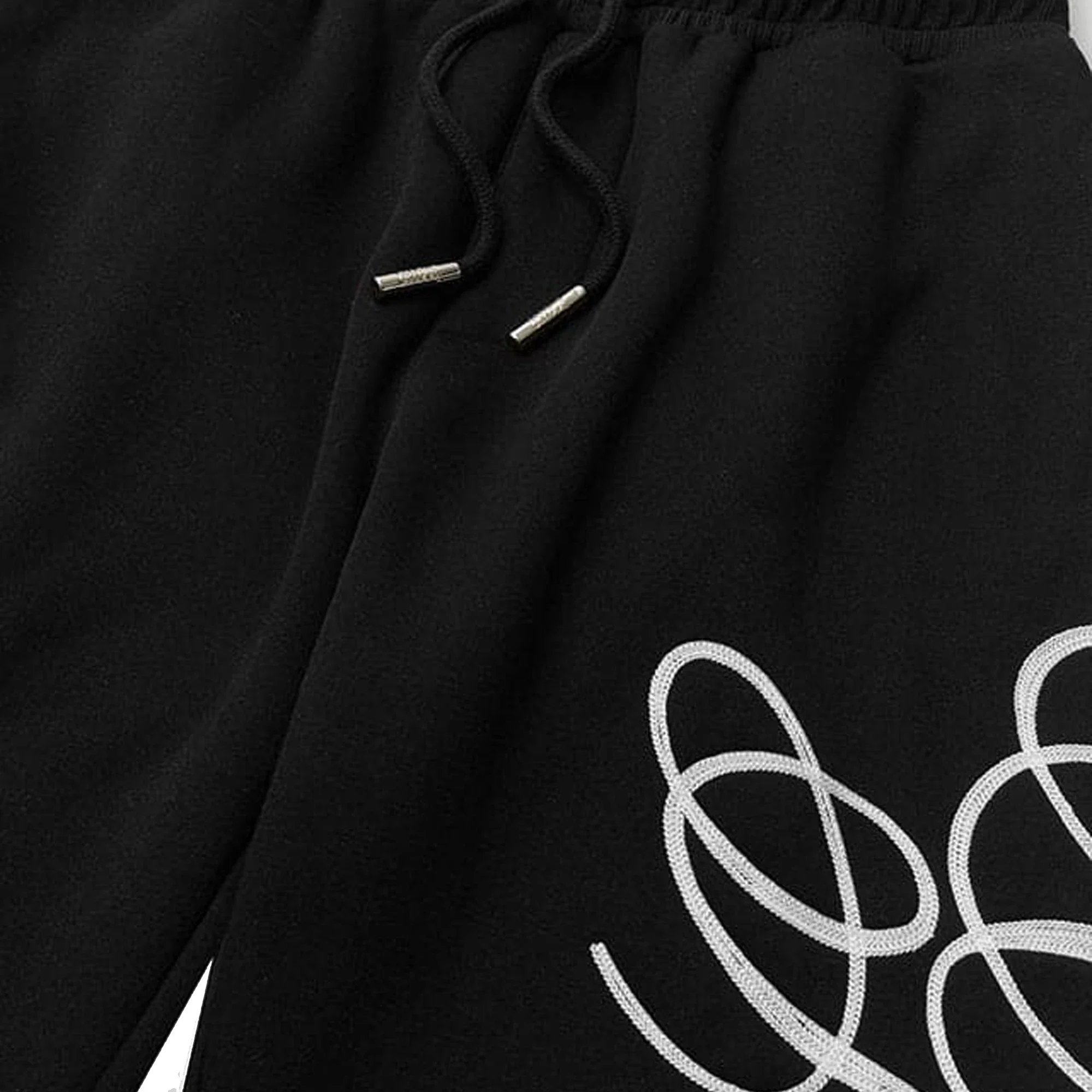 Geedup Cursive Logo Trackpant 'Black / White' (2026) - Image 3