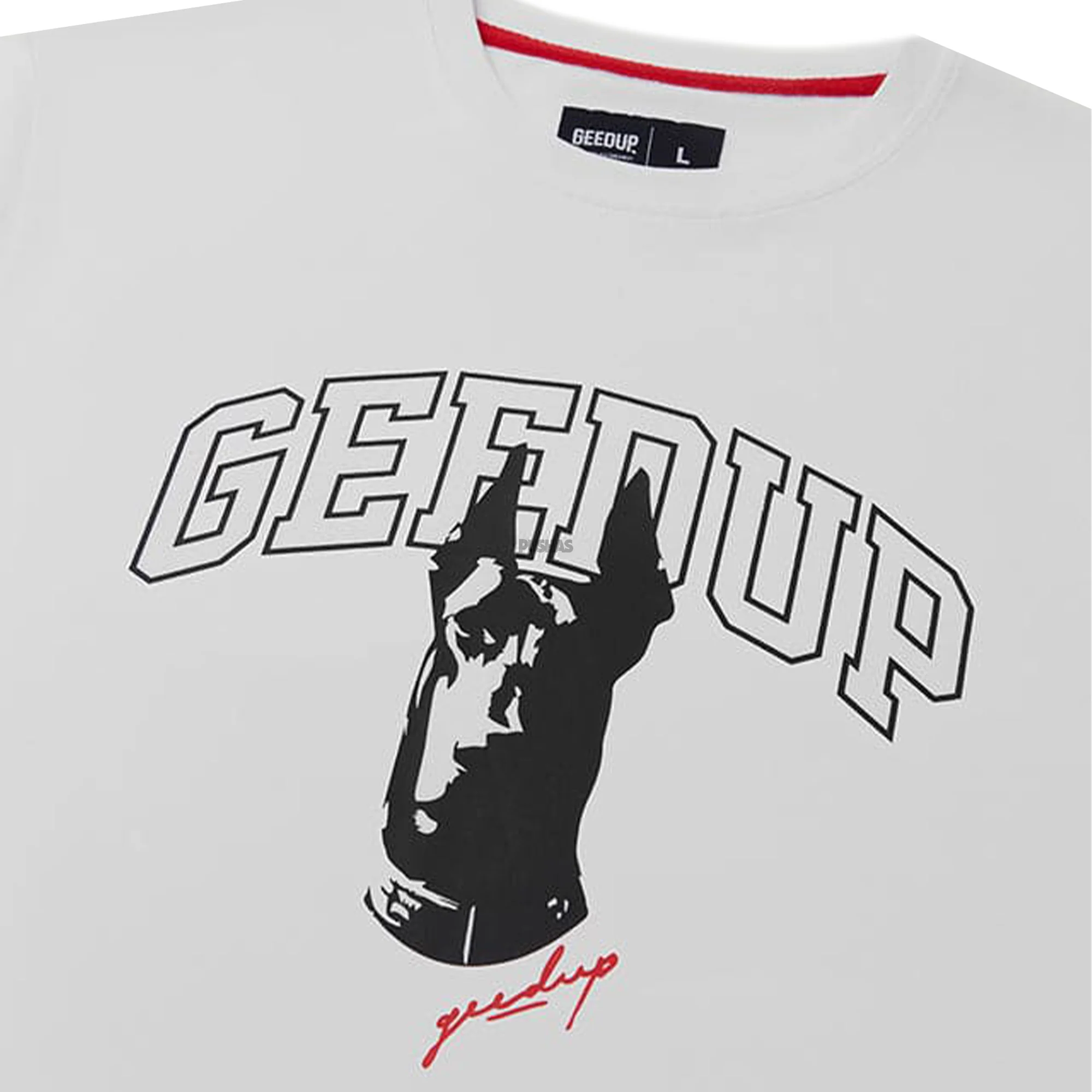Geedup Doberman T-Shirt 'White' (2024) - Image 2