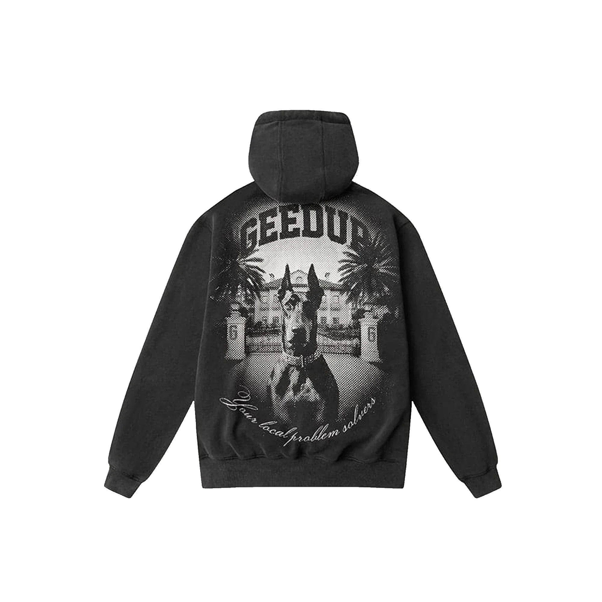 Geedup Dobermann Hoodie 'Washed Black' (2025)