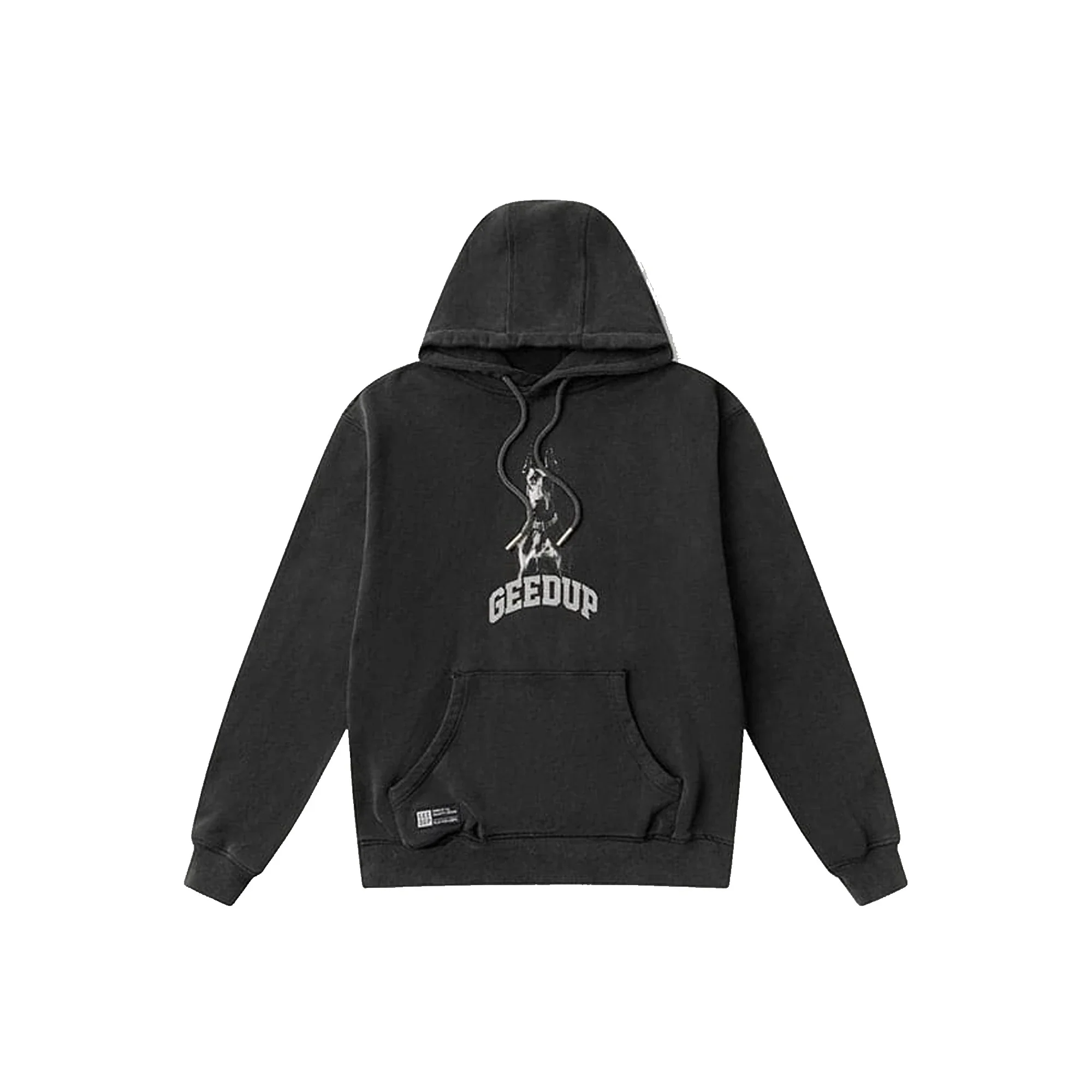 Geedup Dobermann Hoodie 'Washed Black' (2025) - Image 2