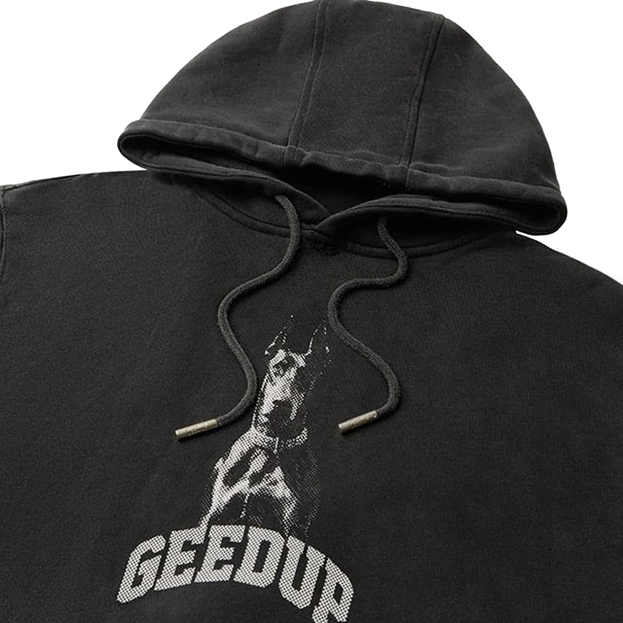 Geedup Dobermann Hoodie 'Washed Black' (2025) - Image 3