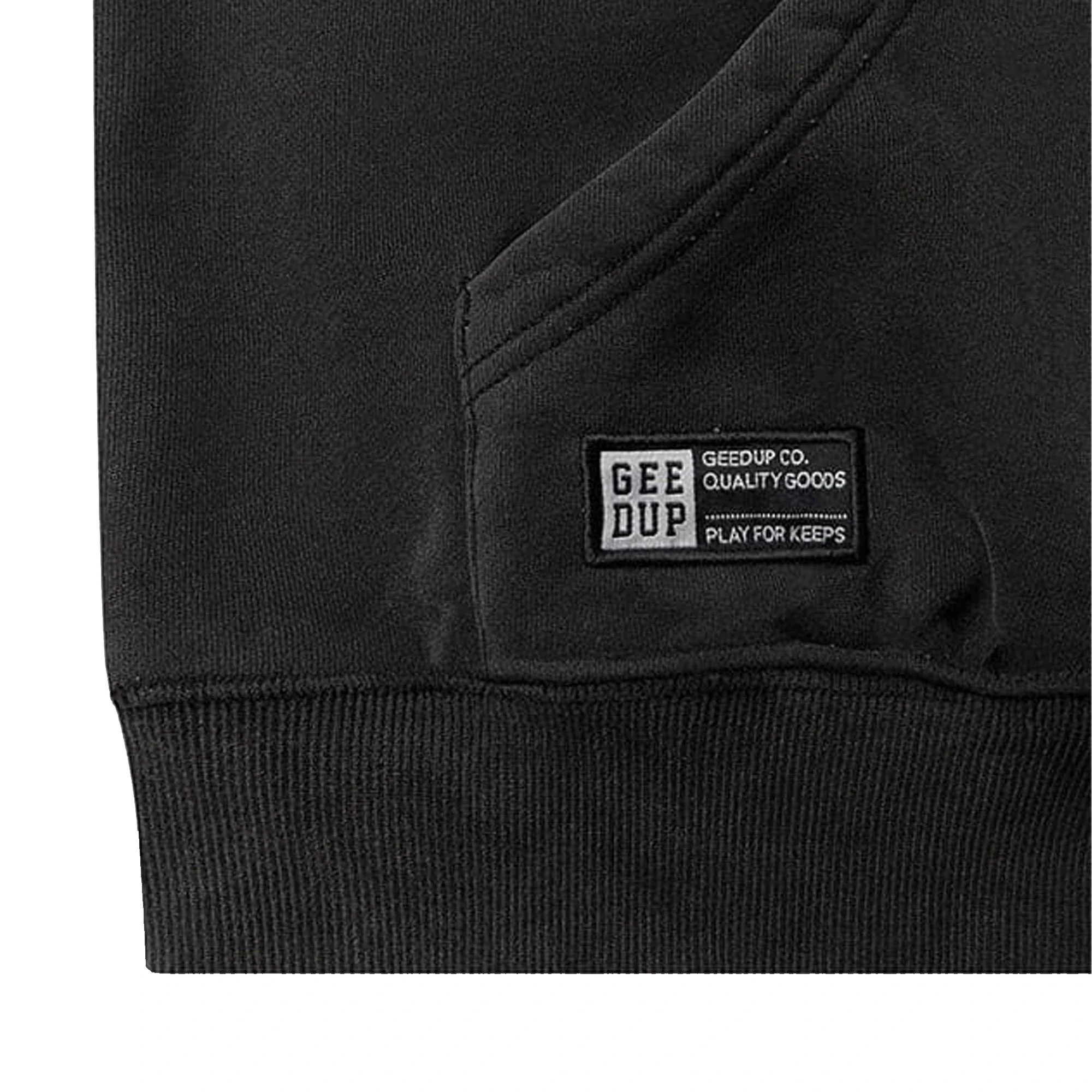 Geedup Dobermann Hoodie 'Washed Black' (2025) - Image 4