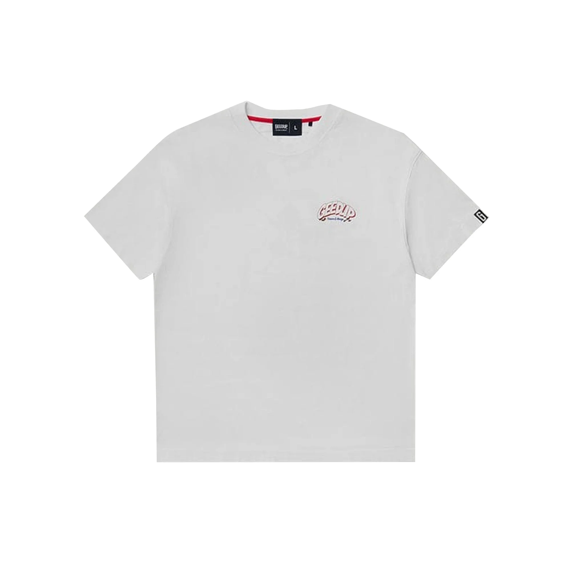 Geedup Duffle Bag Boys T-Shirt 'White / Red/ Blue' (2025) - Image 2