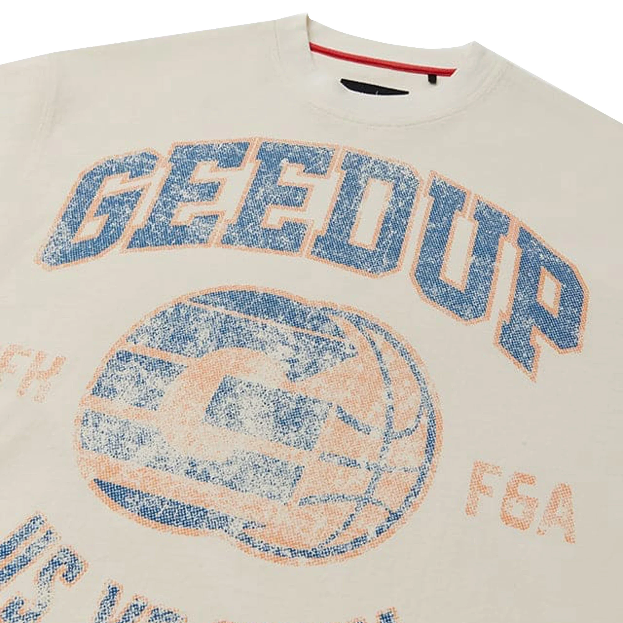 Geedup G-Ball T-Shirt 'Off White / Purple' (2025) - Image 2
