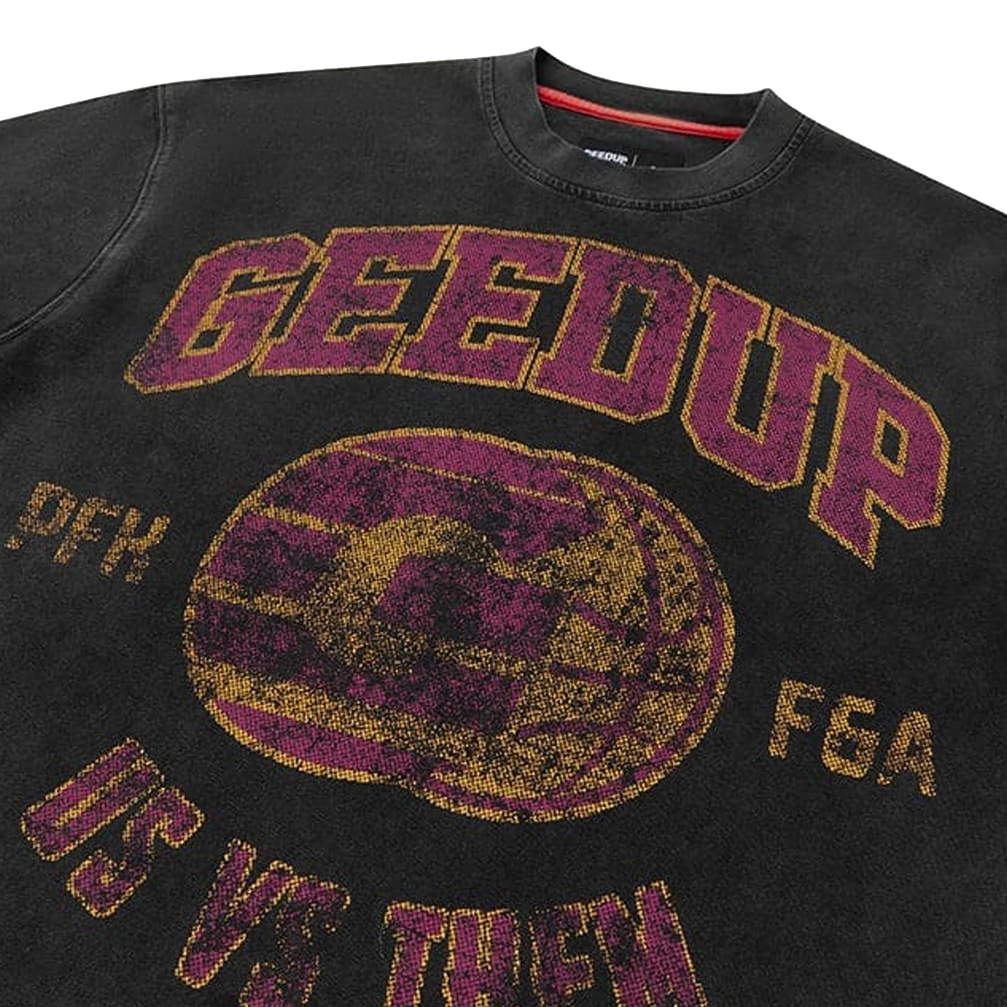 Geedup G-Ball T-Shirt 'Washed Black / Purple' (2025) - Image 2
