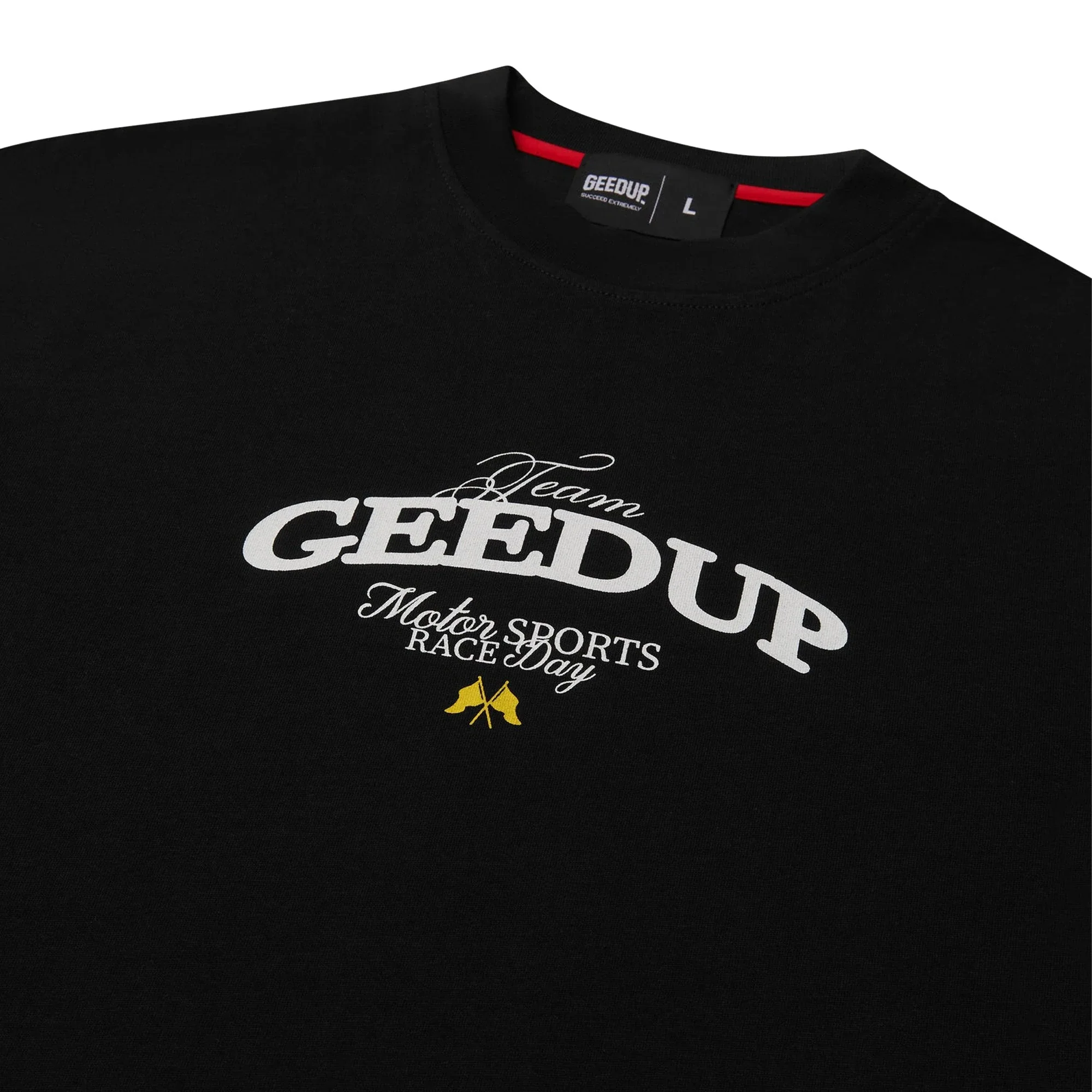 Geedup G Stamp T-Shirt 'Black / Yellow' (2025) - Image 3
