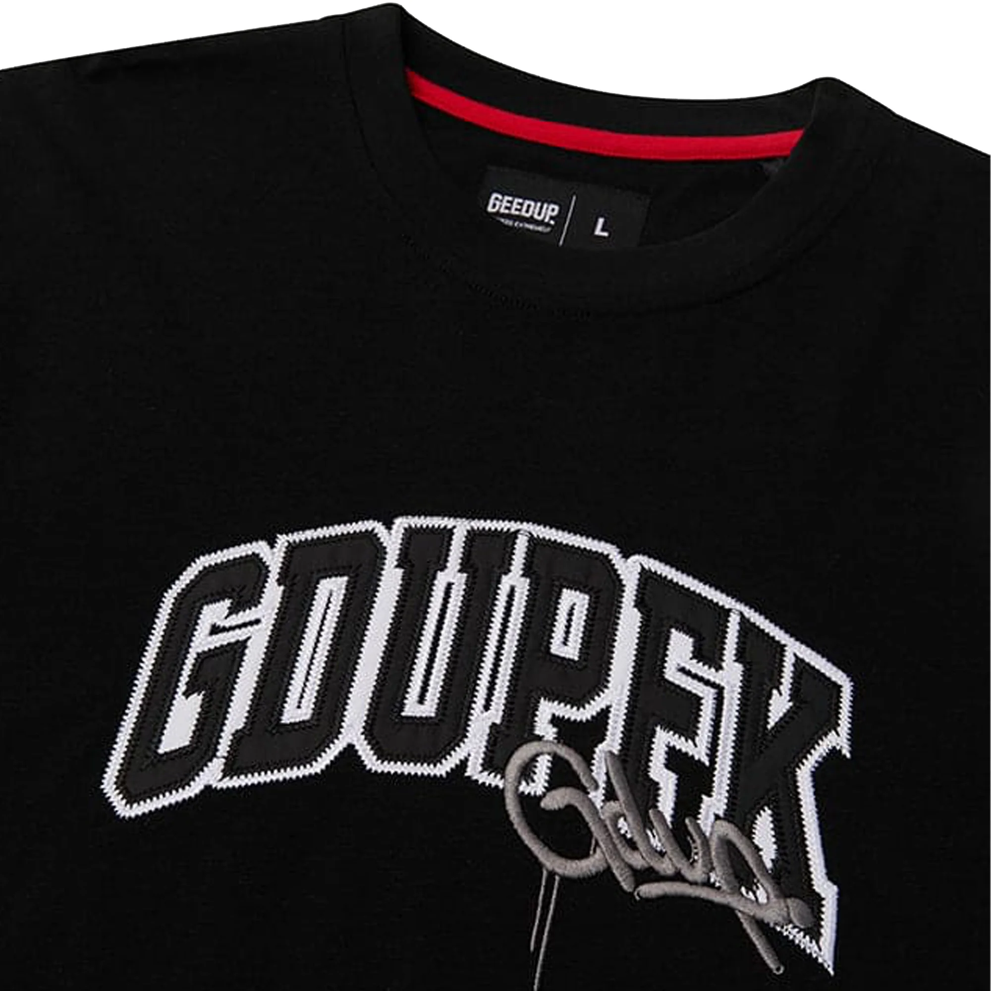 Geedup GDUPFK T-Shirt 'Black / Red' (2025) - Image 2
