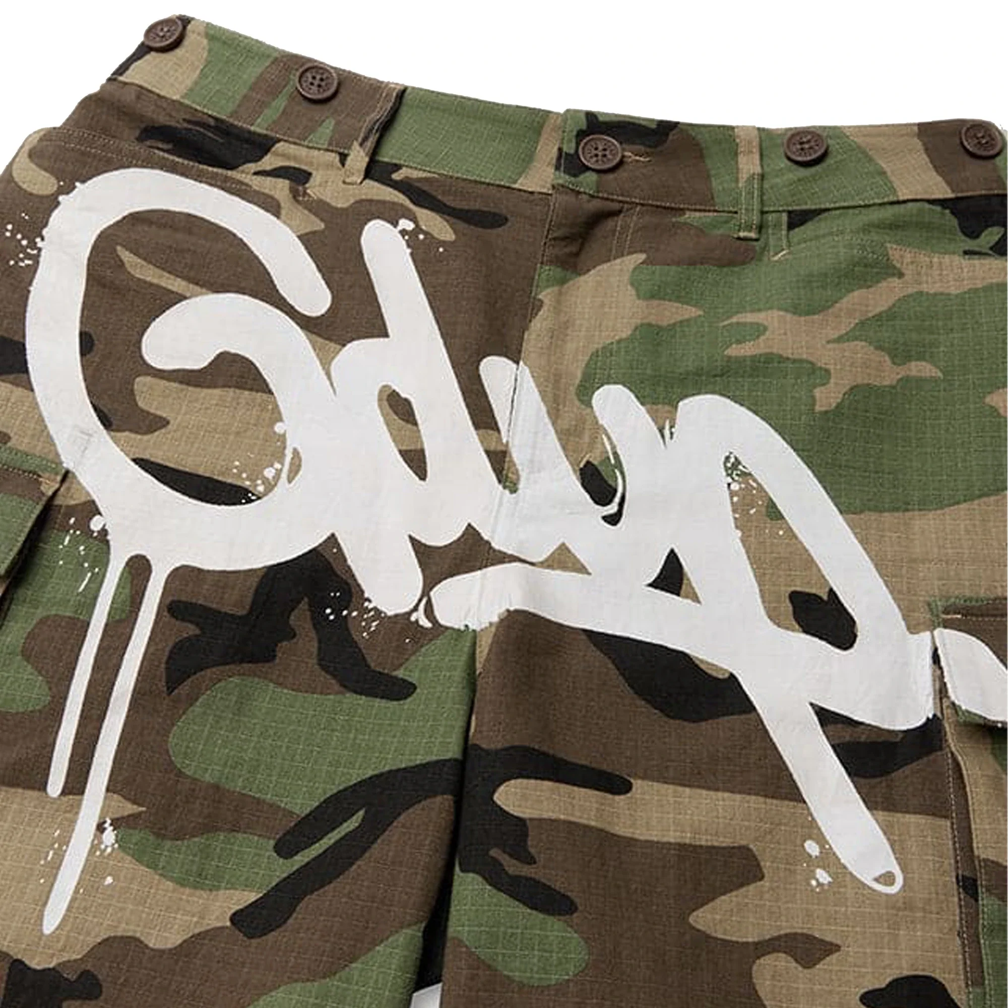 Geedup Handstyle Cargo Short 'Camo Green' (2025) - Image 3