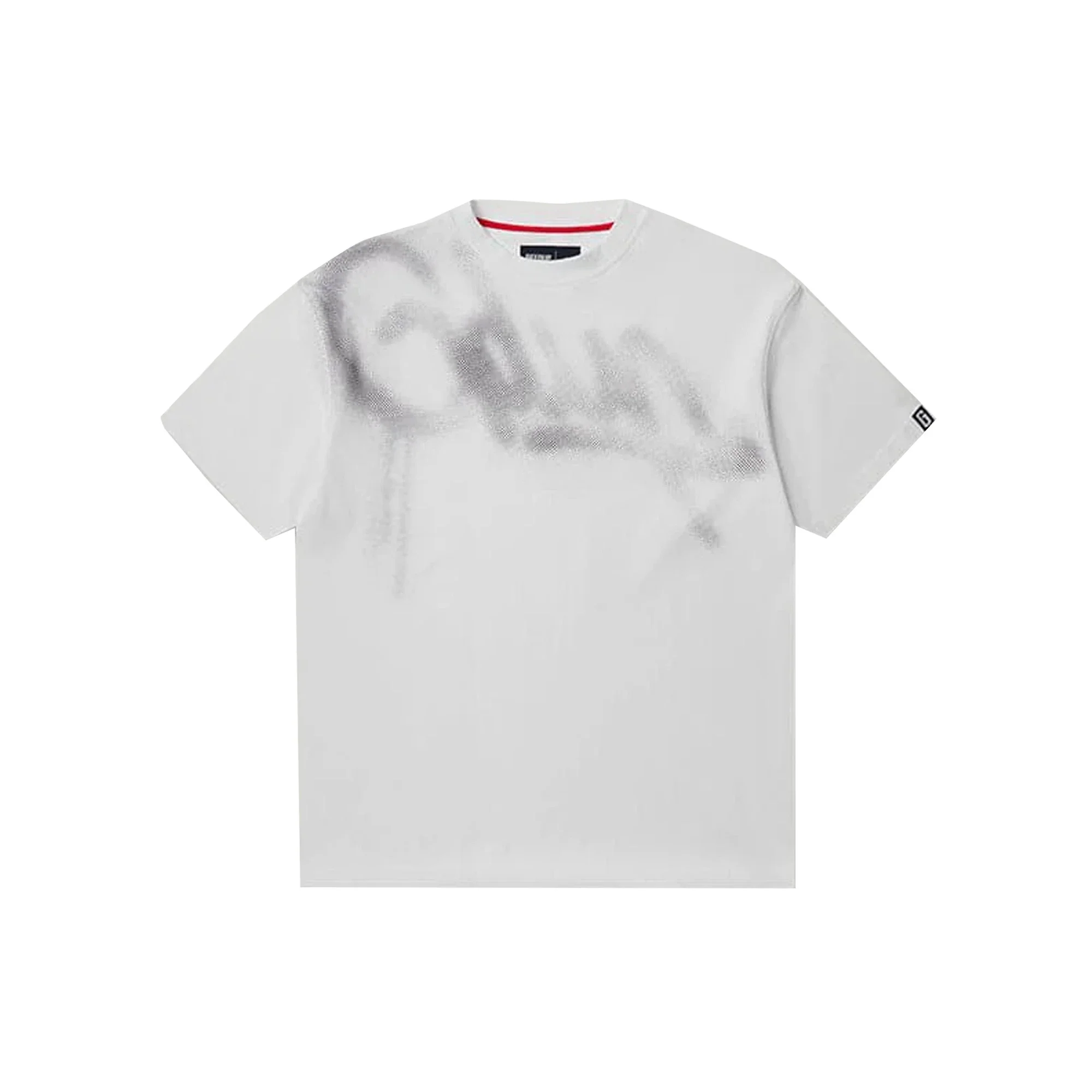 Geedup Handstyle Halftone T-Shirt 'White / Grey' (2026)