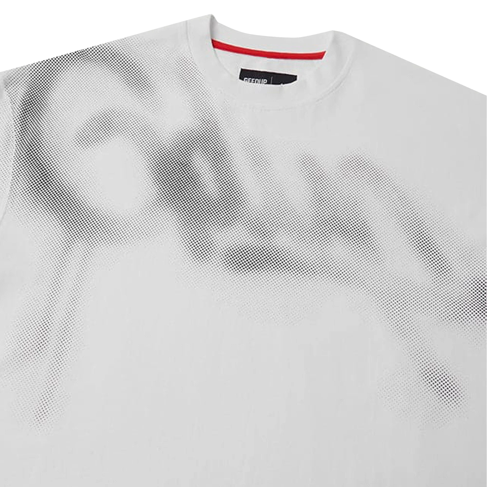 Geedup Handstyle Halftone T-Shirt 'White / Grey' (2026) - Image 2