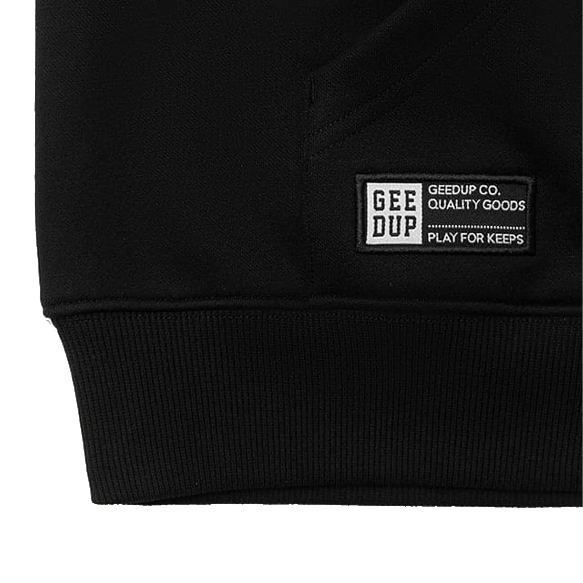 Geedup Handstyle Hoodie 'Black / Lavender' (2024) - Image 4