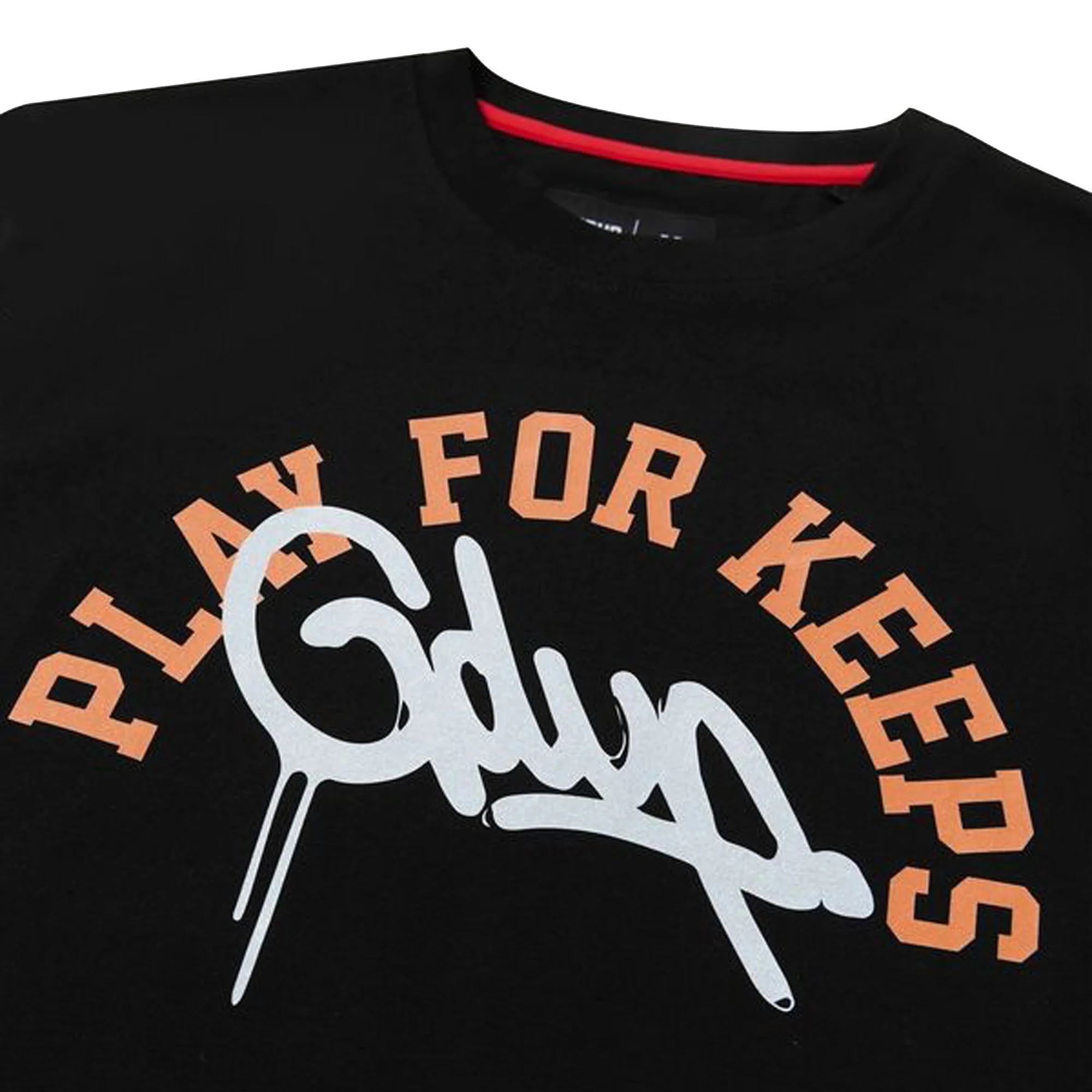 Geedup Handstyle Play For Keeps T-Shirt 'Black' (2024) - Image 2