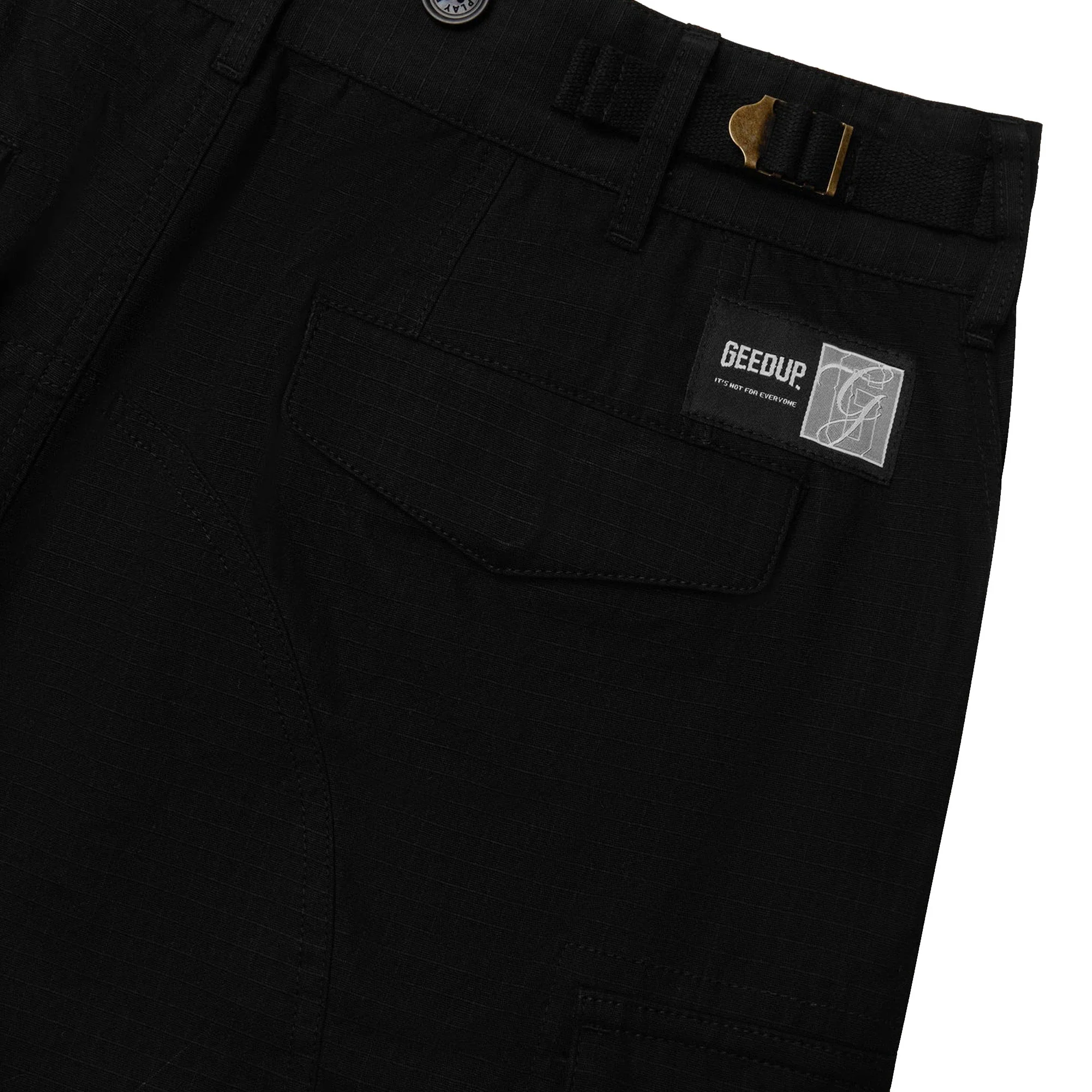 Geedup Handstyle R/S Cargo Pants 'Black' (2025) - Image 4