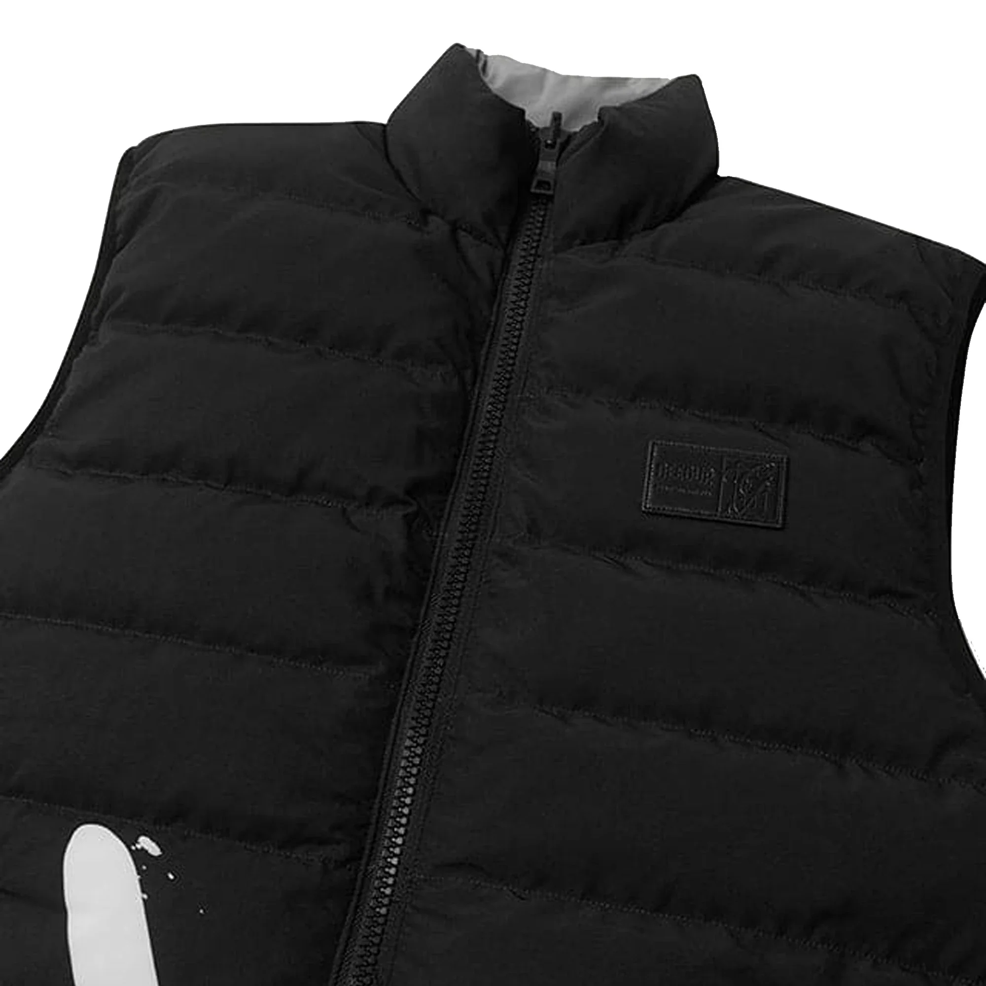 Geedup Handstyle/Team Logo Puffer Vest 'Black / Grey' (2026) - Image 5