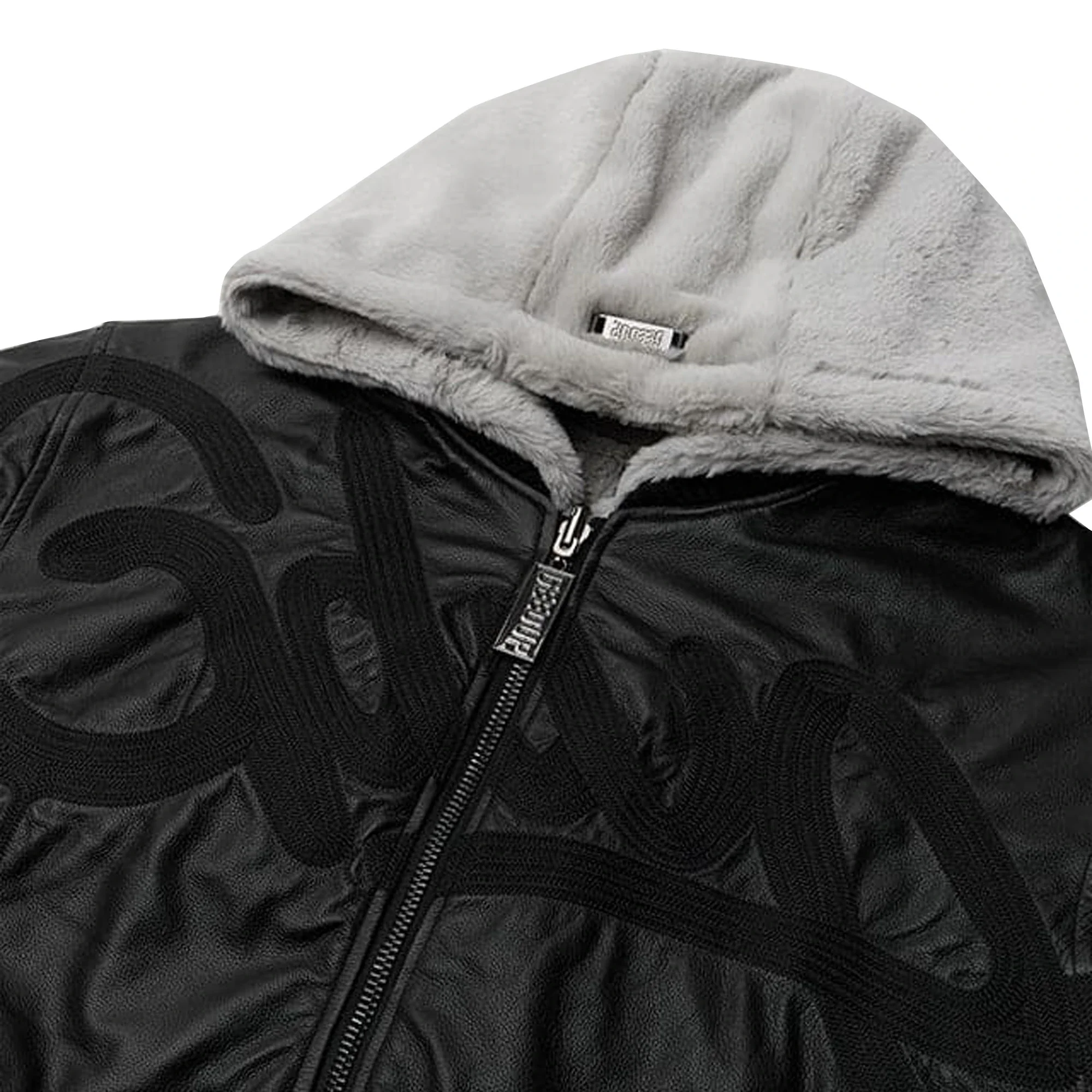 Geedup Handstyle Team Logo Reversible Jacket 'Leather / Faux Fur' (2026) - Image 4