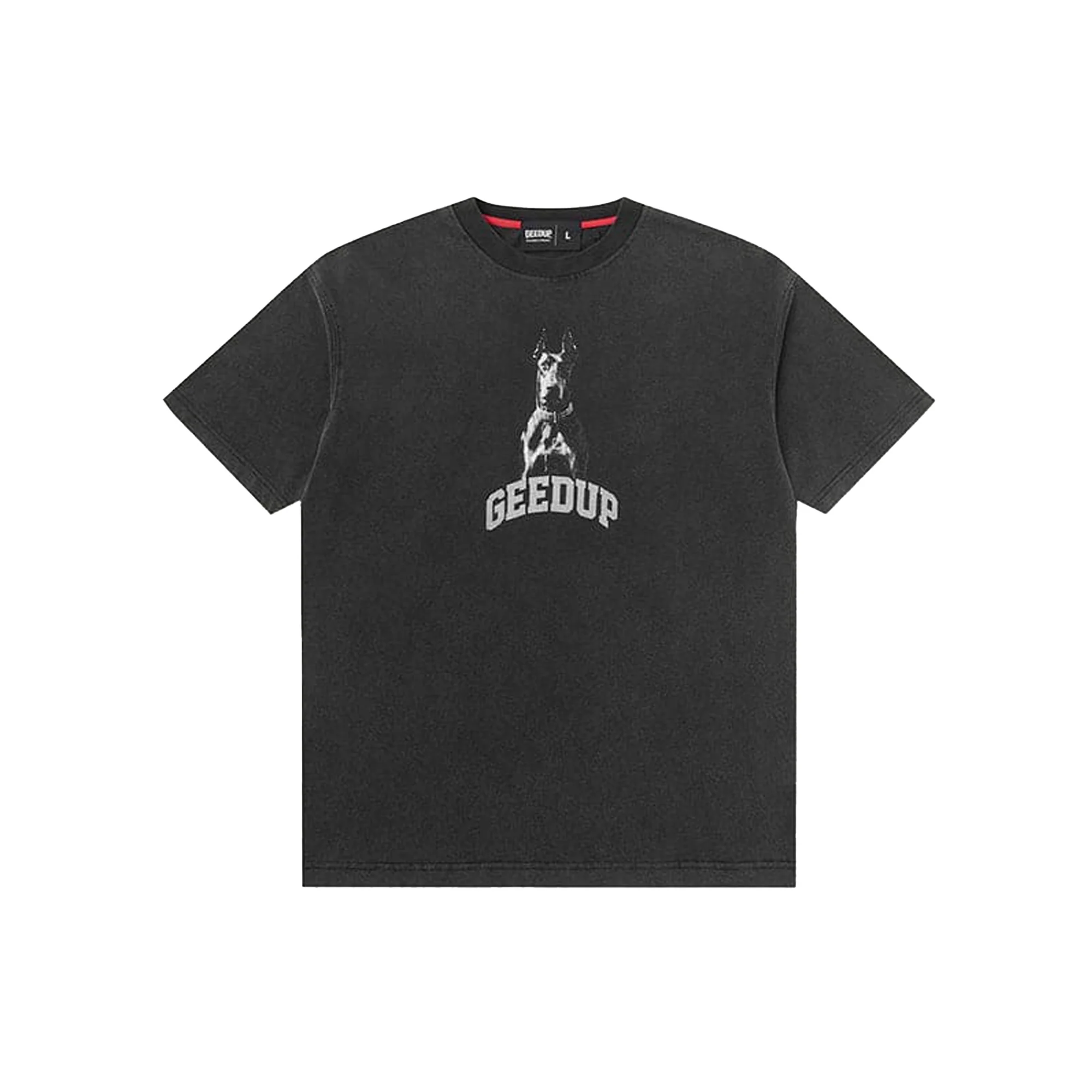 Geedup L.P.S Dobermann T-Shirt 'Washed Black' (2025) - Image 2