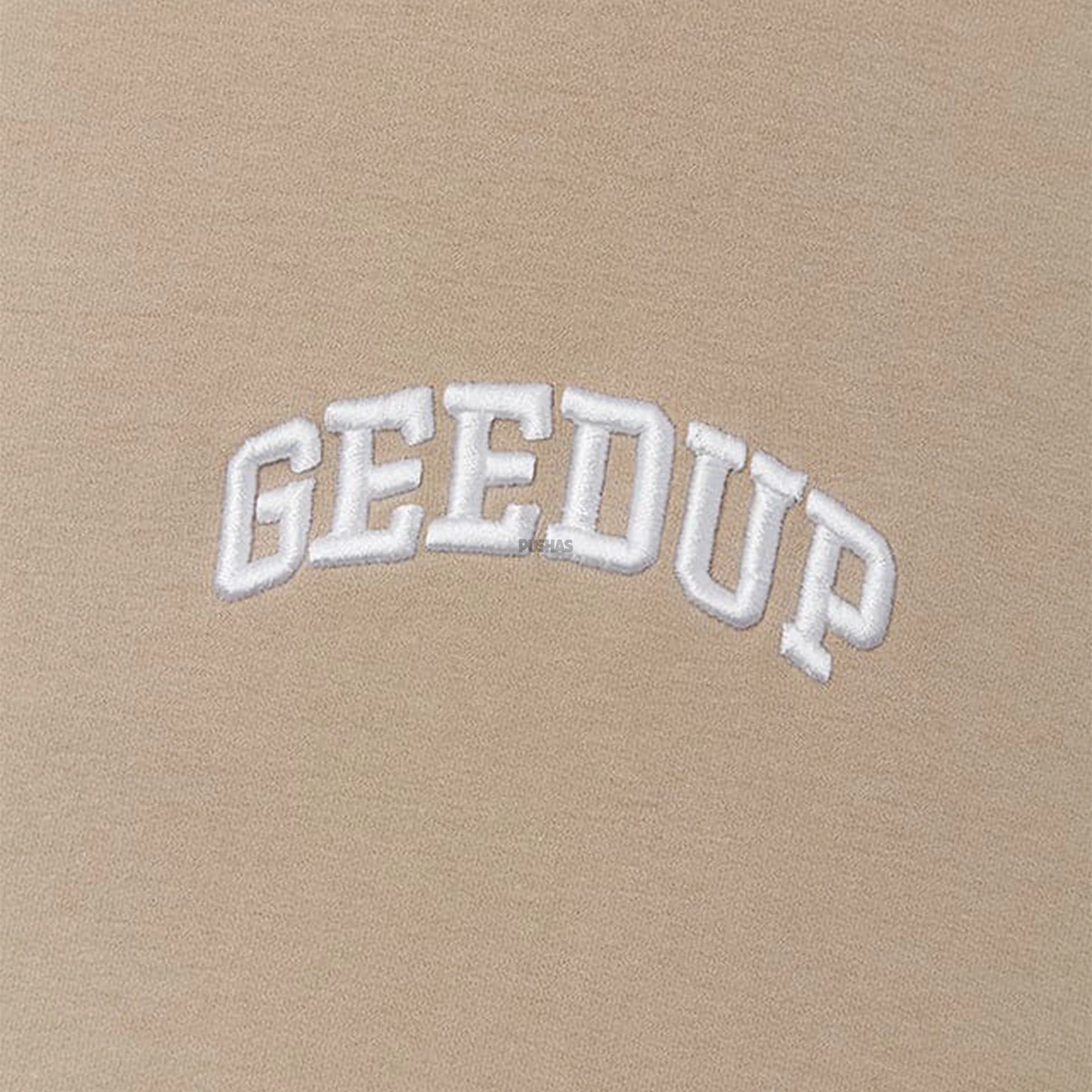 Geedup Micro Team Logo Hoodie 'Tan' (2024) - Image 3