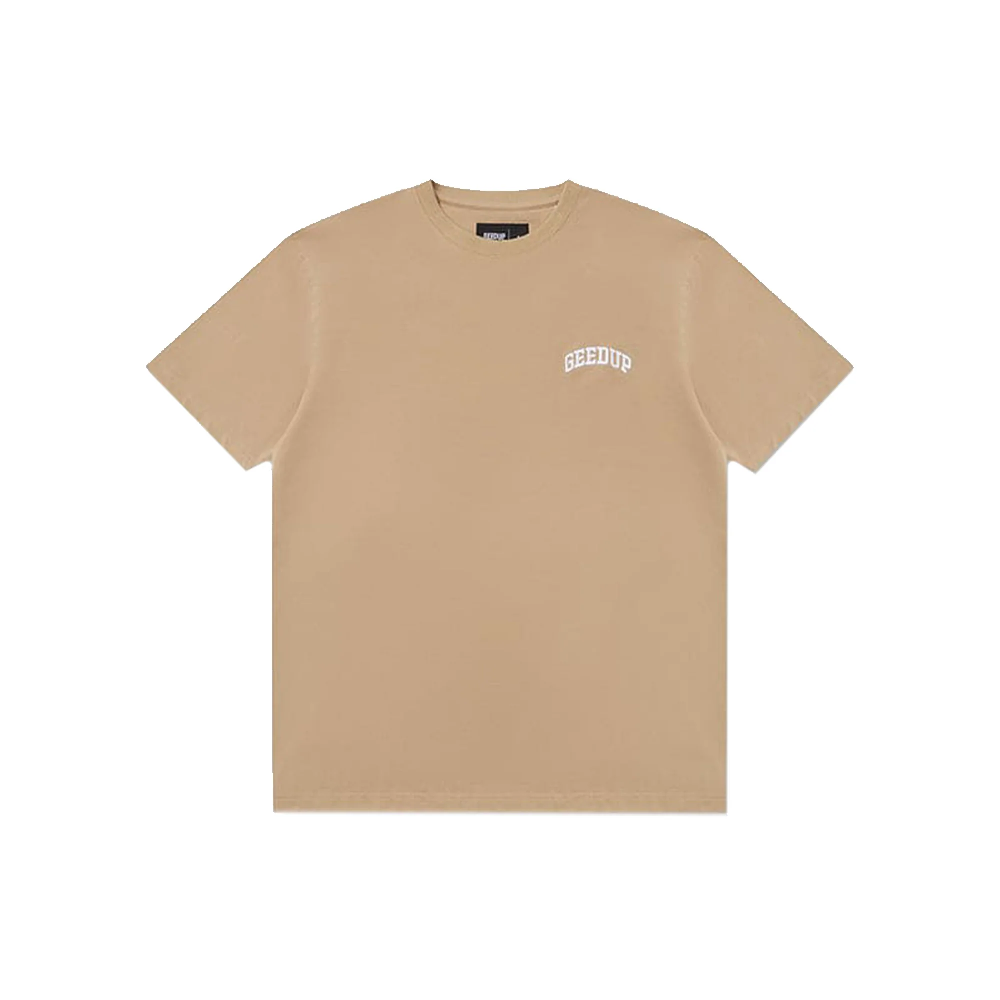 Geedup Micro Team Logo T-Shirt 'Tan' (2024)