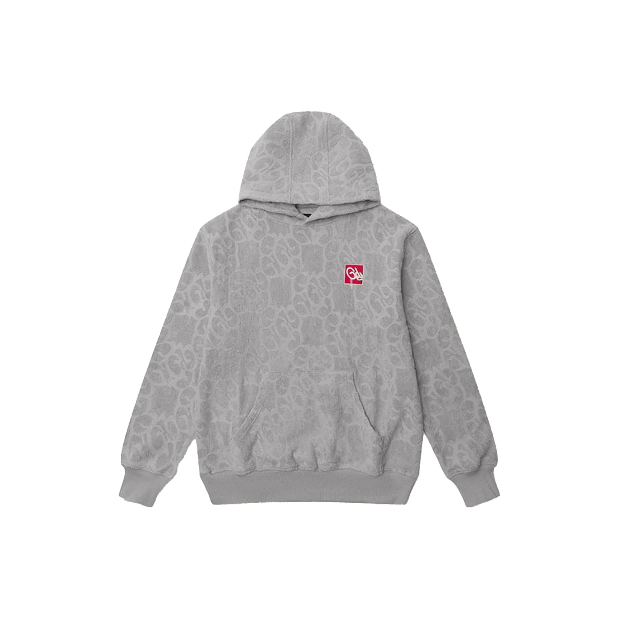 Geedup Mono Logo Jacquard Monogram Hoodie 'Grey' (2026)