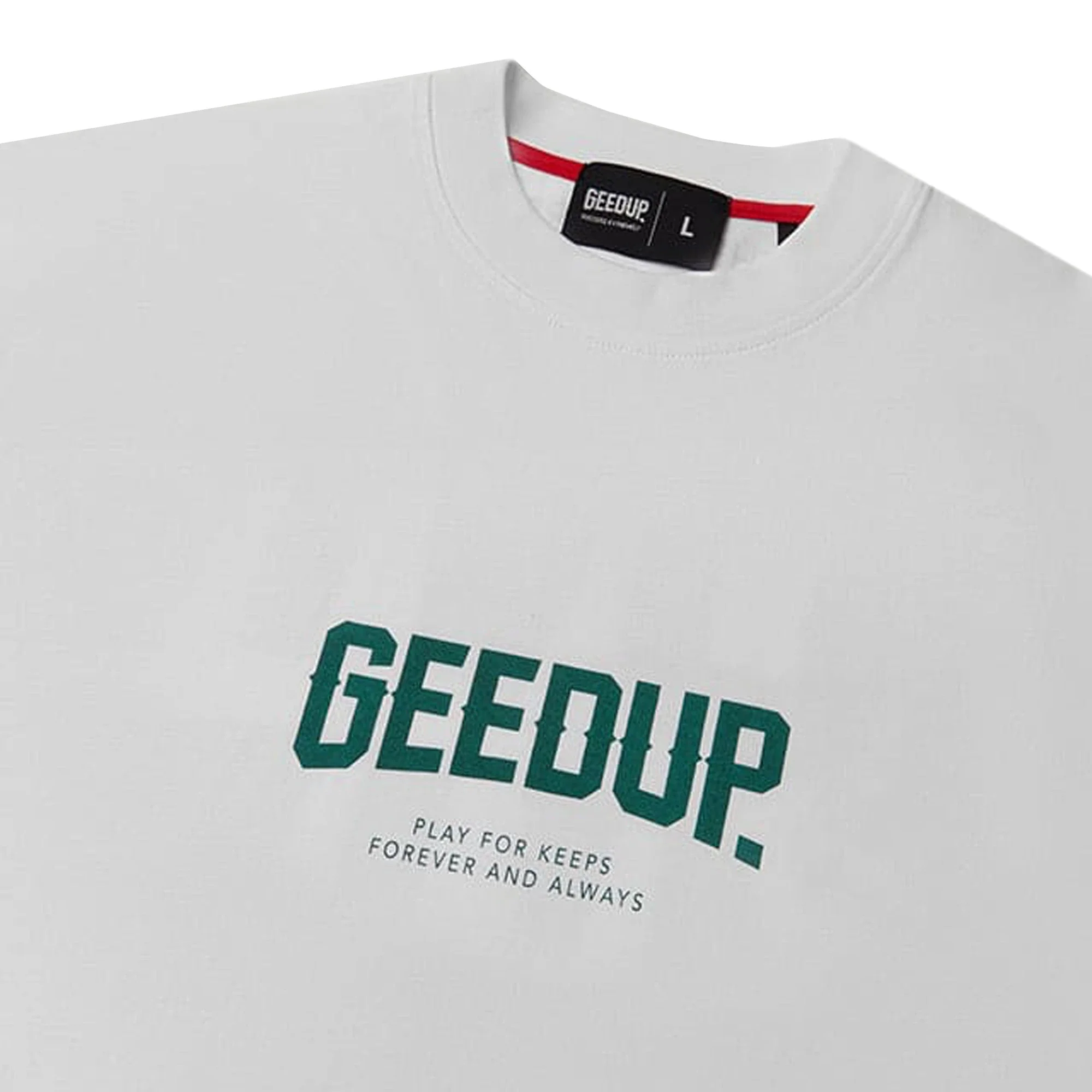 Geedup MVRS & SHKRS Cigar T-Shirt 'Off White / Green' (2025) - Image 3