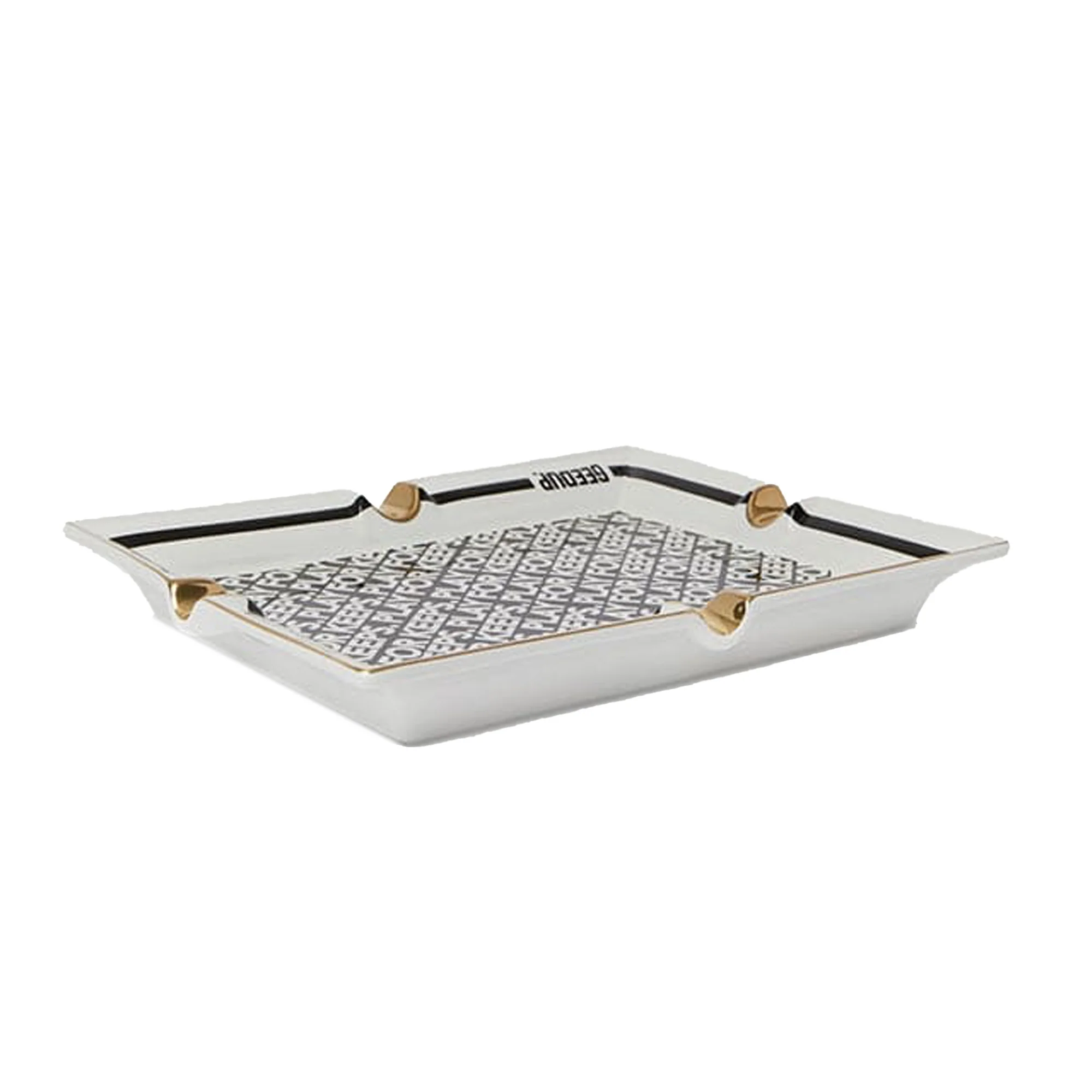 Geedup PFK Ash Tray 'White / Black' - Image 2