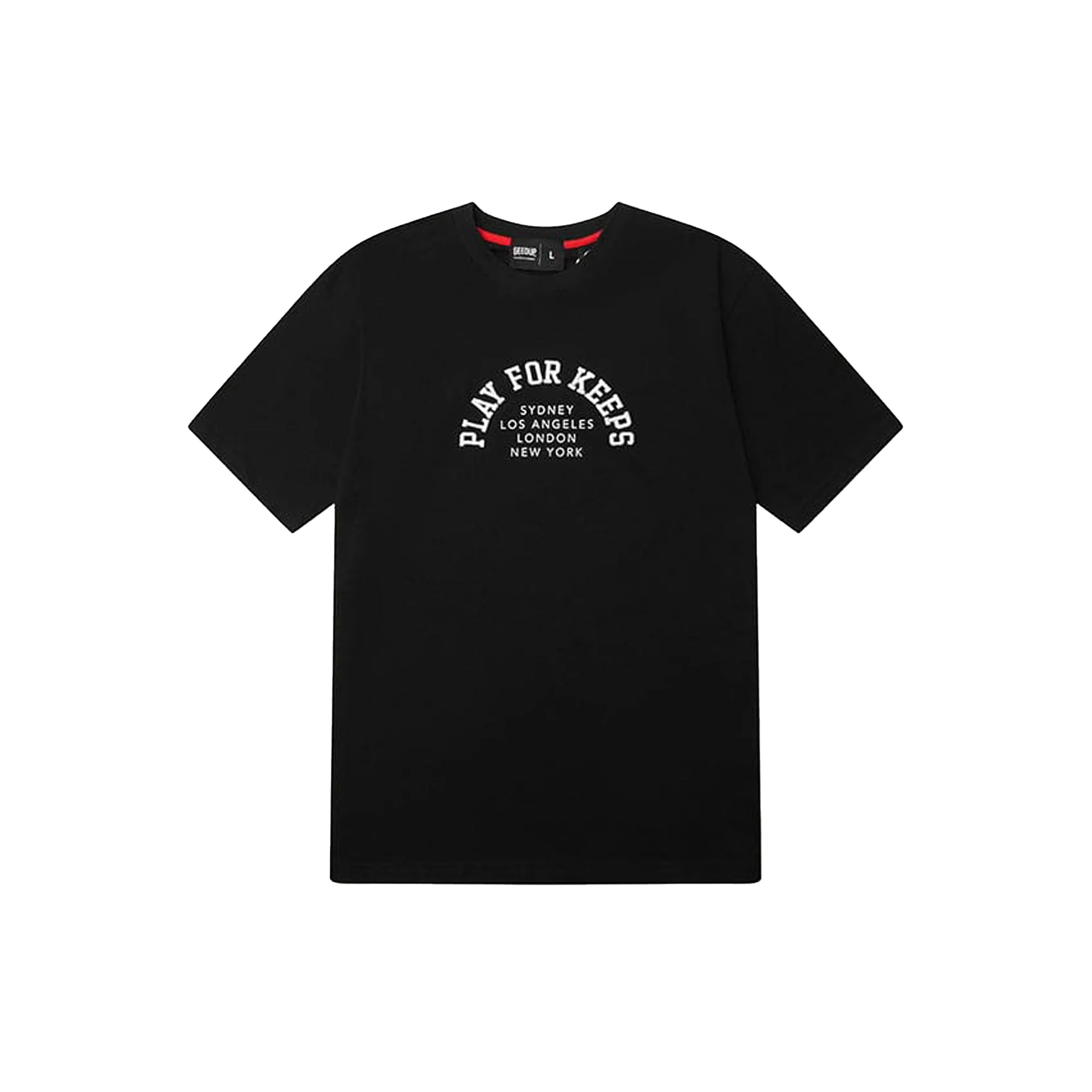 Geedup PFK Cities T-Shirt 'Black / White' (2025) - Image 2