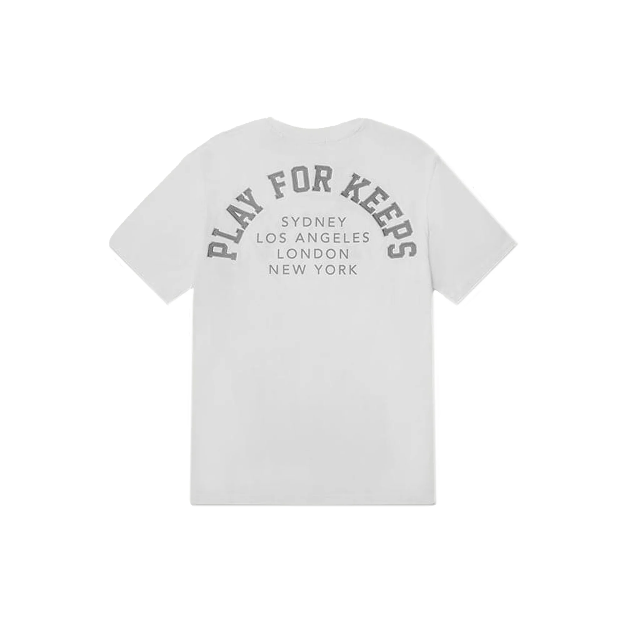 Geedup PFK Cities T-Shirt 'White / Grey' (2025)