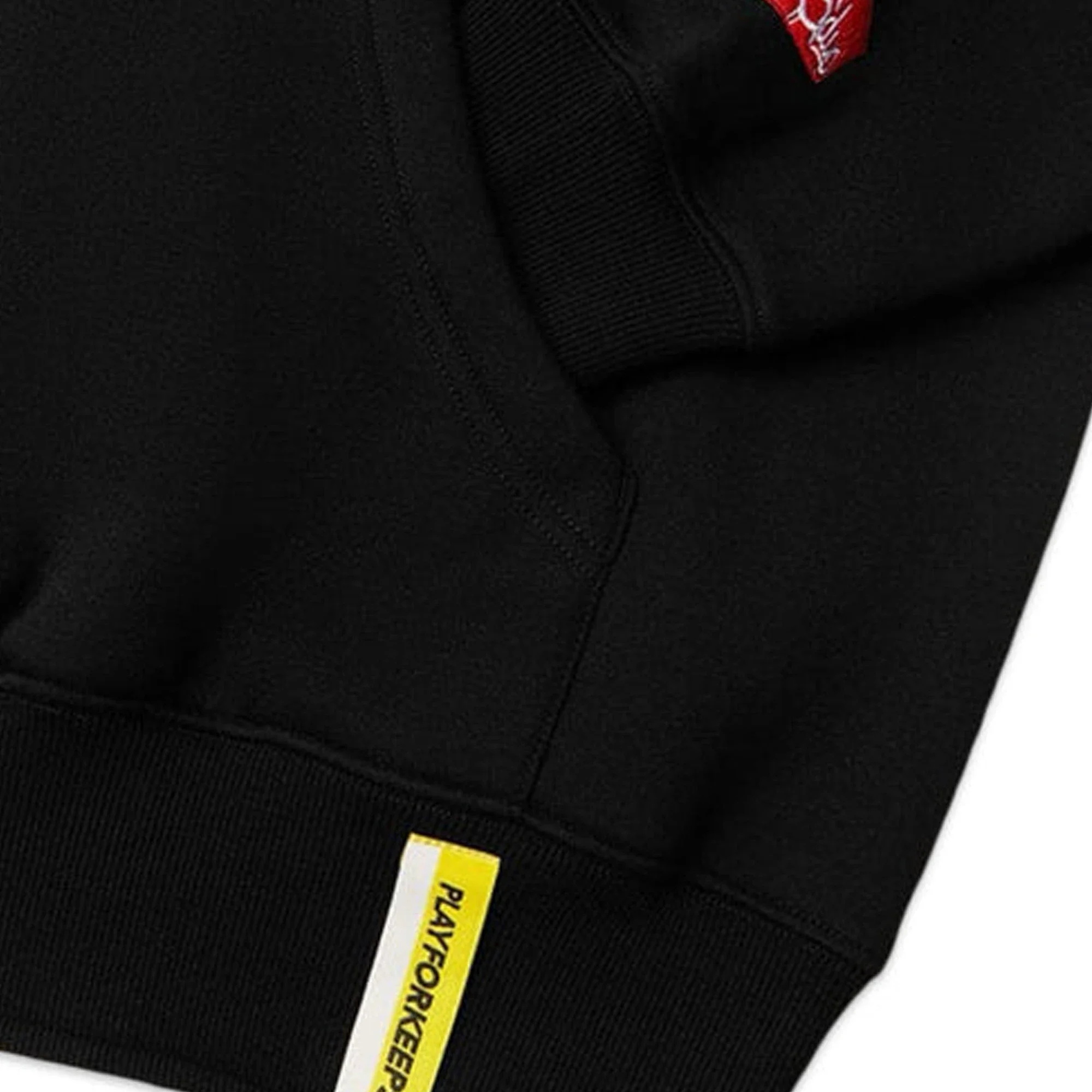 Geedup PFK x Foot Locker Hoodie 'Black / Turbo Green / White' - Image 5
