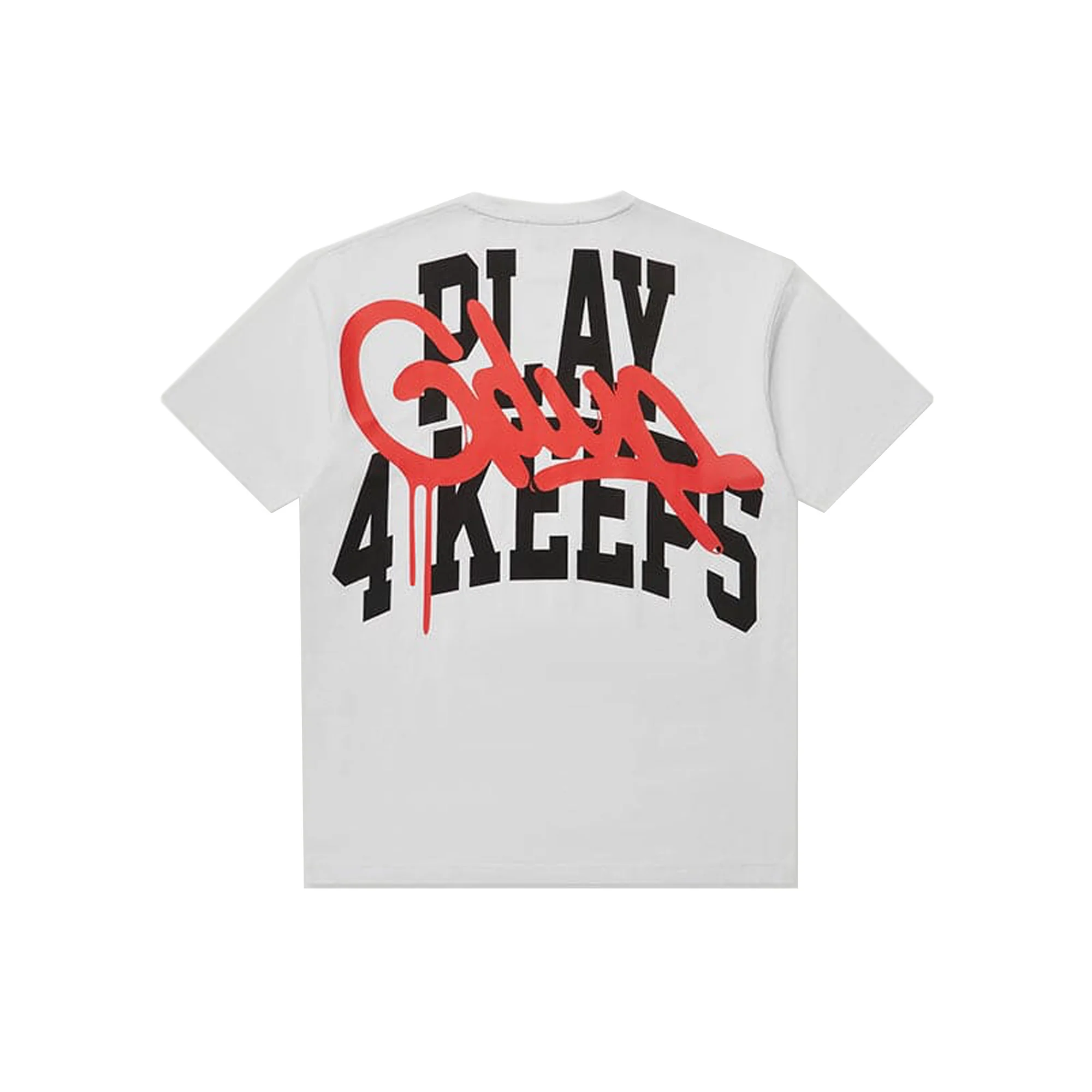 Geedup Play 4 Keeps T-Shirt 'White / Red' (2025) - Image 2