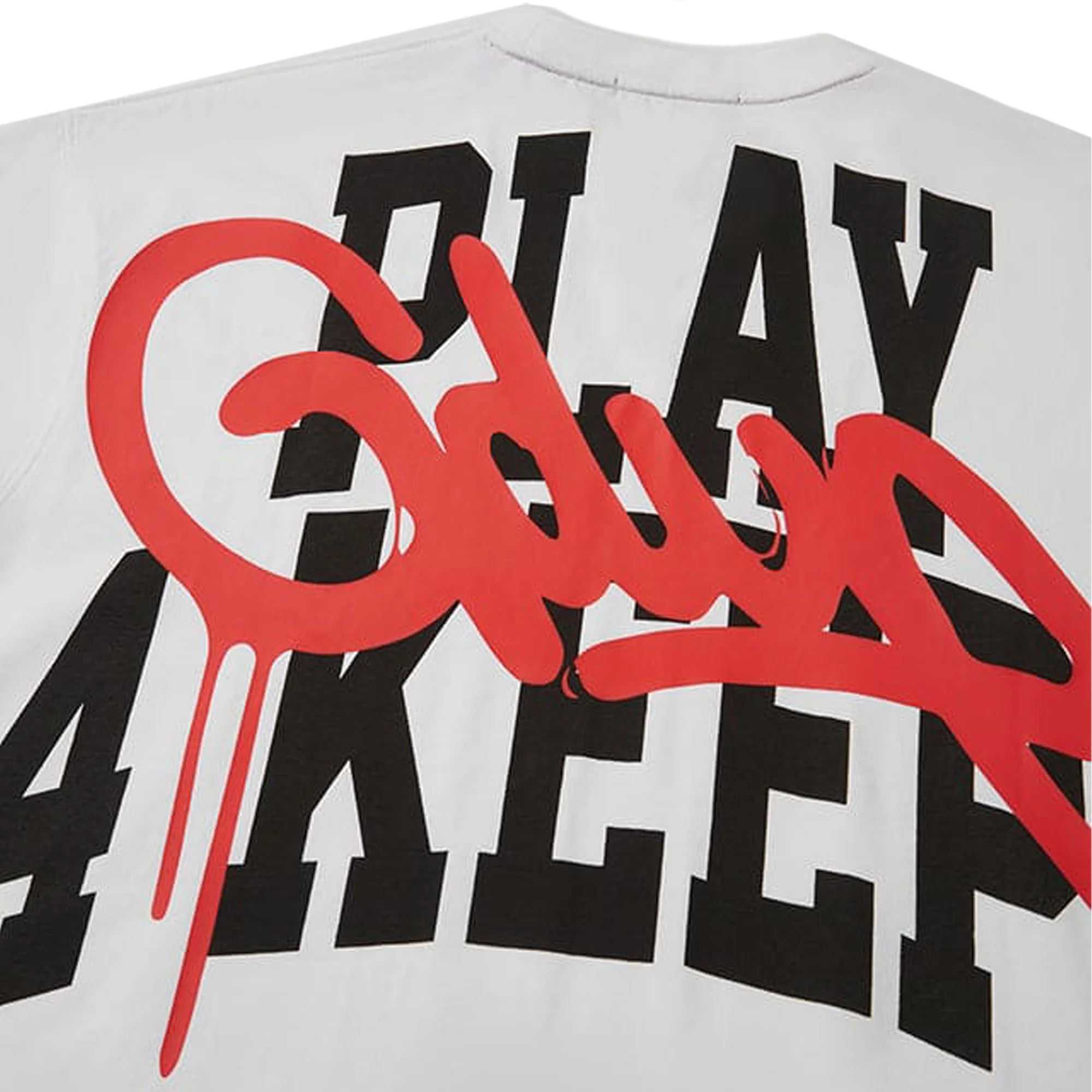 Geedup Play 4 Keeps T-Shirt 'White / Red' (2025) - Image 3