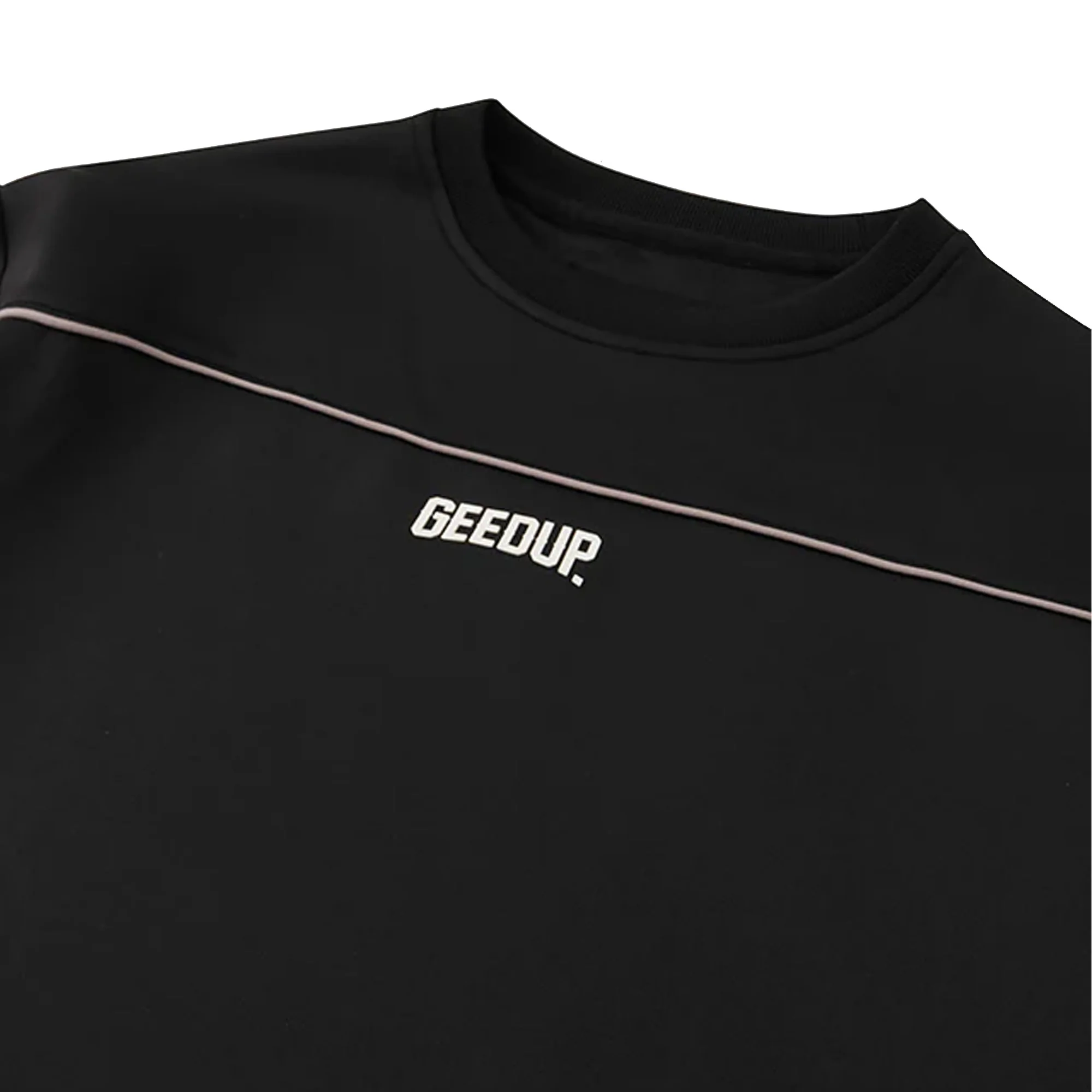 Geedup Play For Keeps Crewneck 'Black White' - Image 2