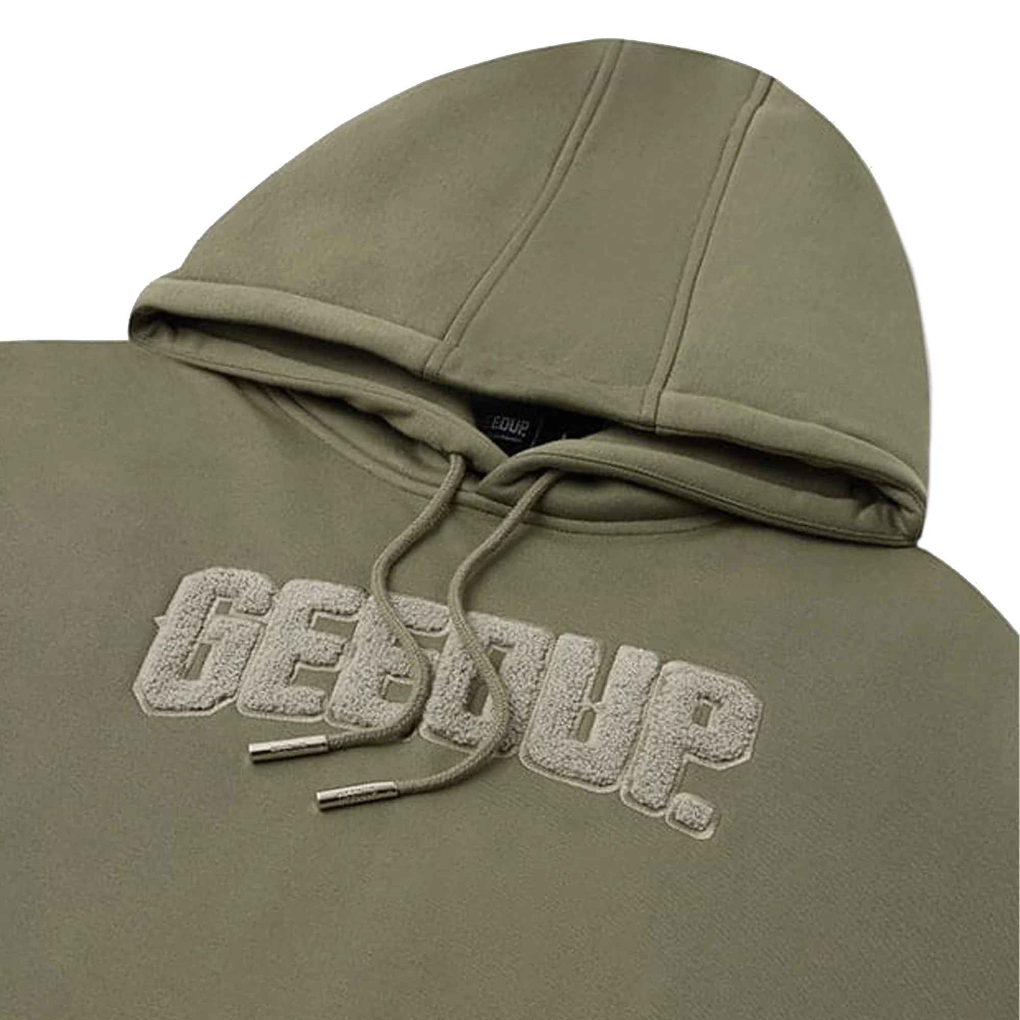 Geedup Play For Keeps Hoodie 'Olive Tonal' (2025) - Image 4