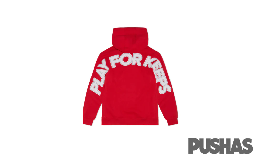 Geedup Play For Keeps Hoodie 'Red' - Image 2