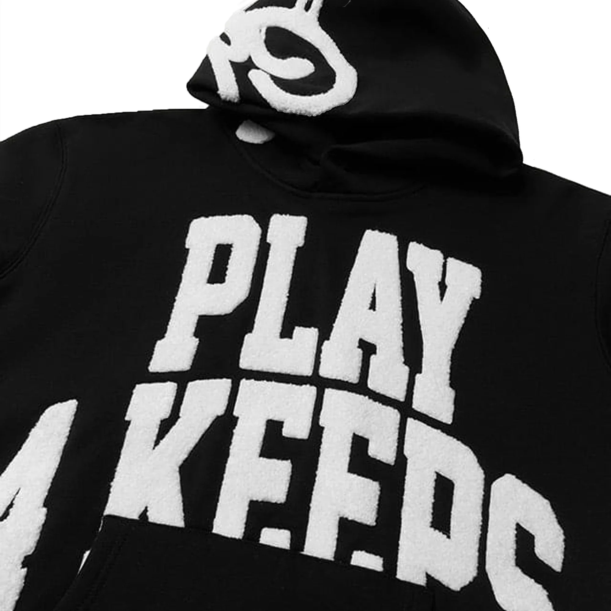 Geedup Play4Keeps Handstyle Hoodie 'Black / White' (2025) - Image 2